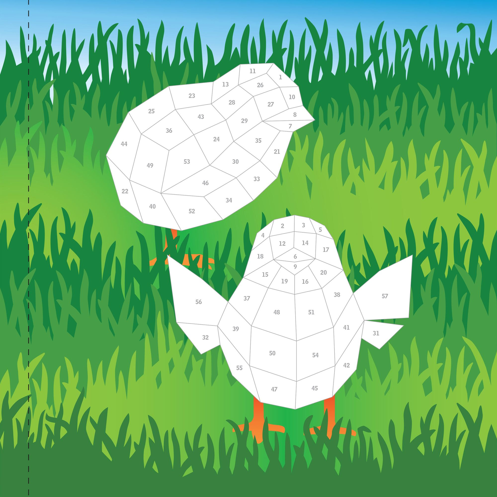 Paint by Sticker Kids: Easter: Create 10 Pictures One Sticker at a Time! - Image 9