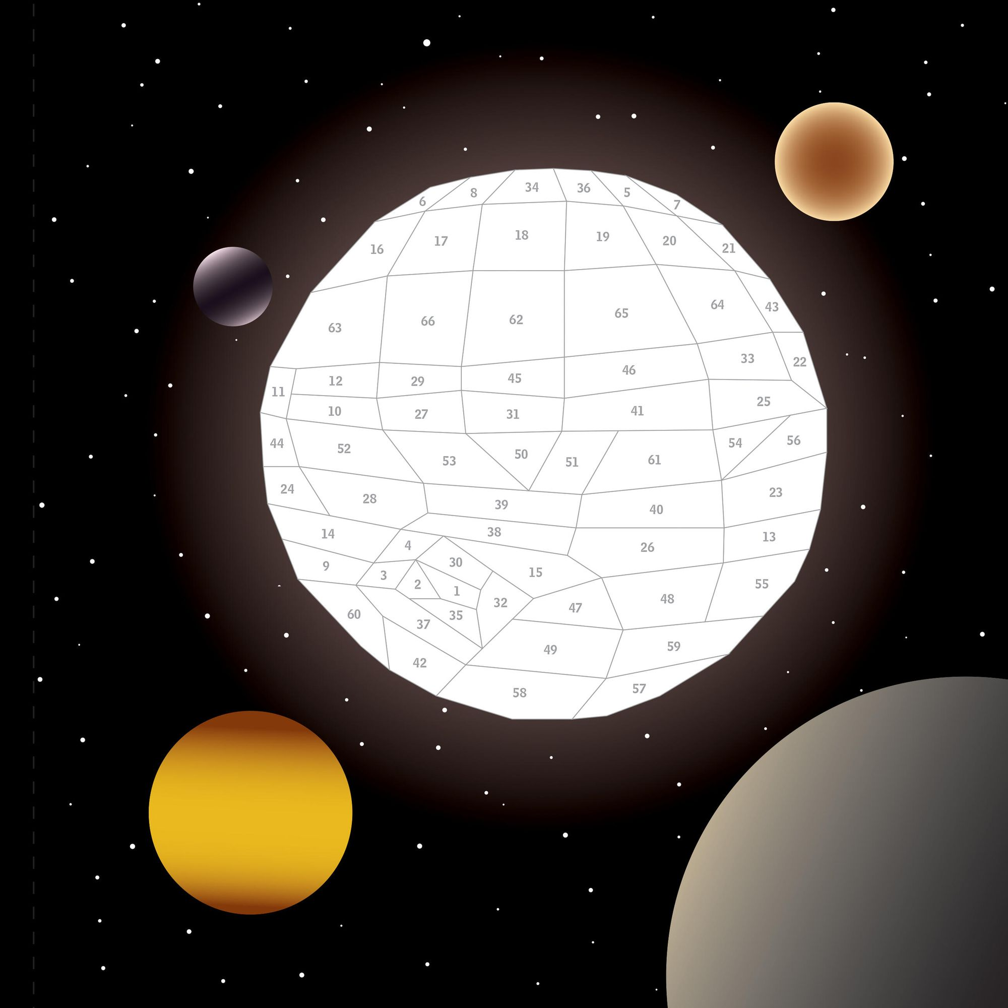 Paint by Sticker Kids: Outer Space: Create 10 Pictures One Sticker at a Time! Includes Glow-in-the-Dark Stickers - Image 10