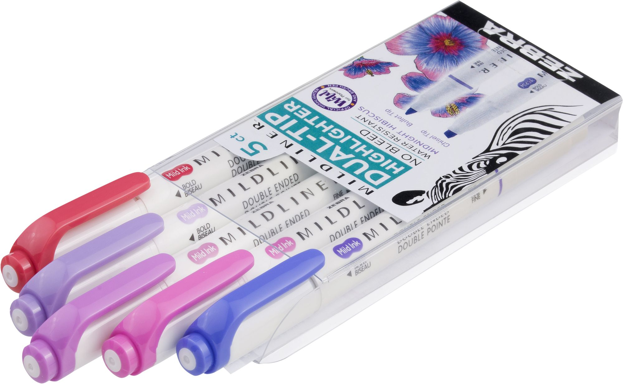 Alternative view of Mildliner Hibiscus Midnight Highlighters