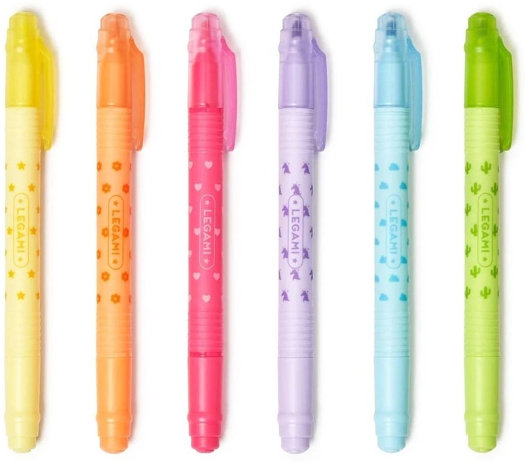 Alternative view of Legami Set Of 6 Erasable Highlighters - Magic Highlighters