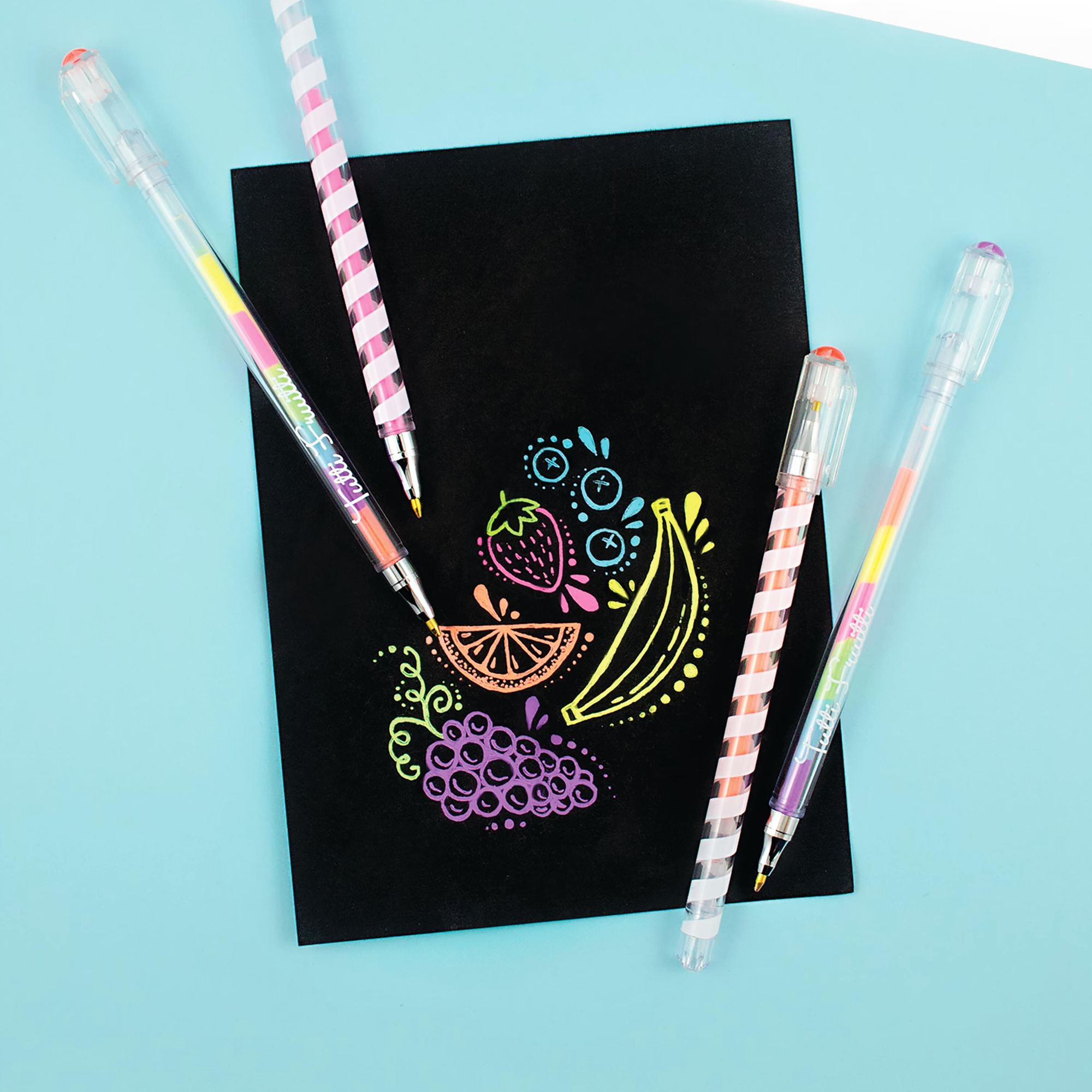 Alternative view of Tutti Fruitti Scented Gel Pens - Set of 6