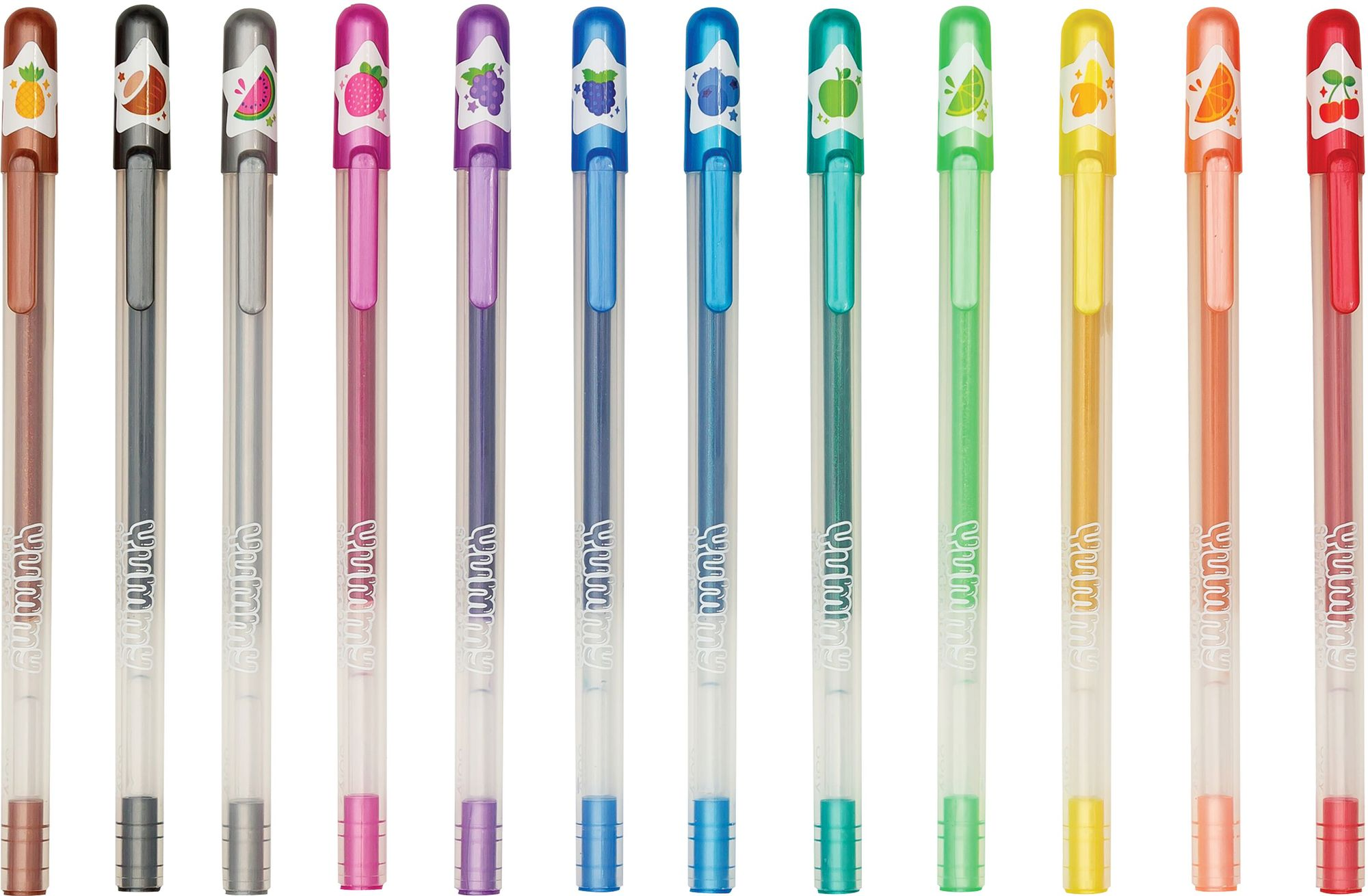 Alternative view of Yummy Yummy Scented Glitter Gel Pens 2.0 - Set of 12