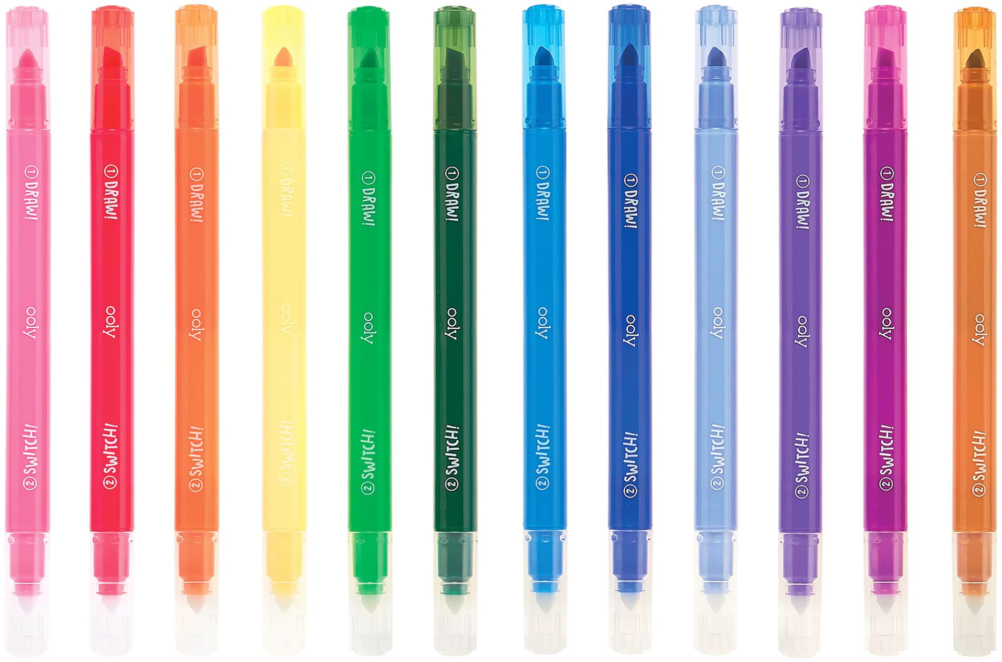 Switch-eroo! Color-Changing Markers 2.0 (Set of 12) - Image 4