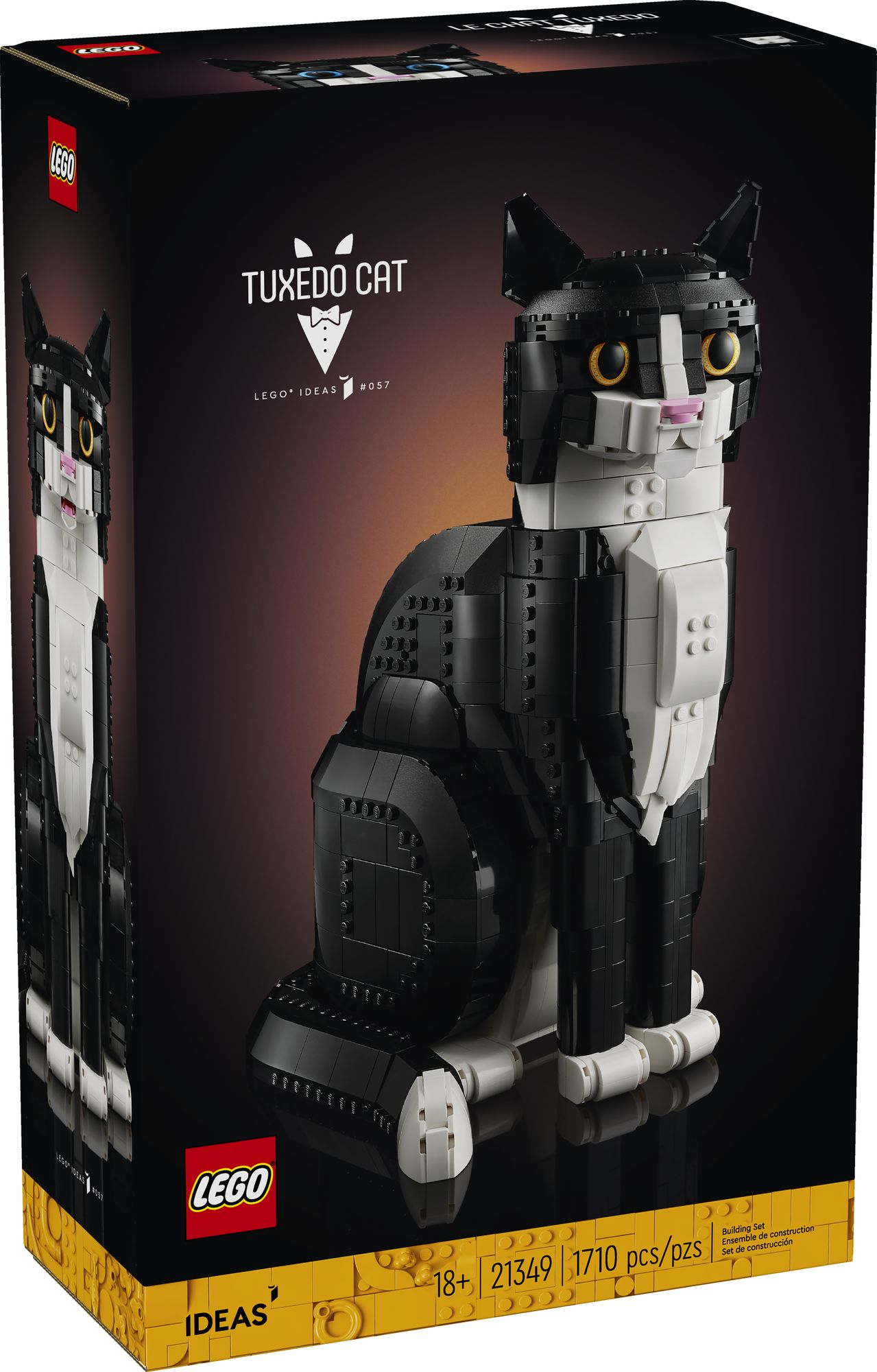 LEGO Ideas Tuxedo Cat 21349 - Image 6