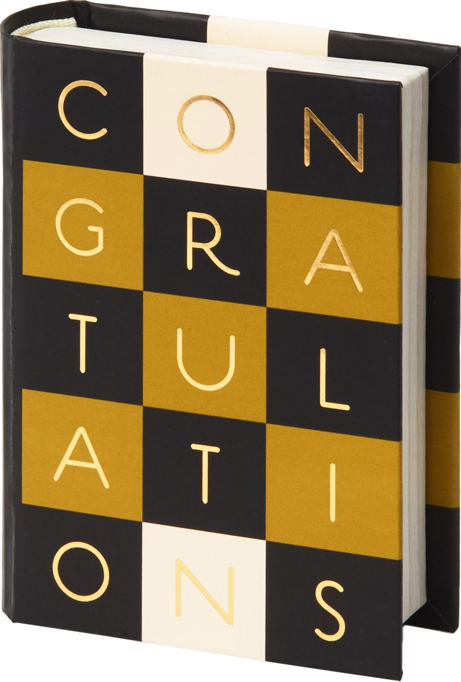 Alternative view of Congrats Checkerboard Gift Card Holder