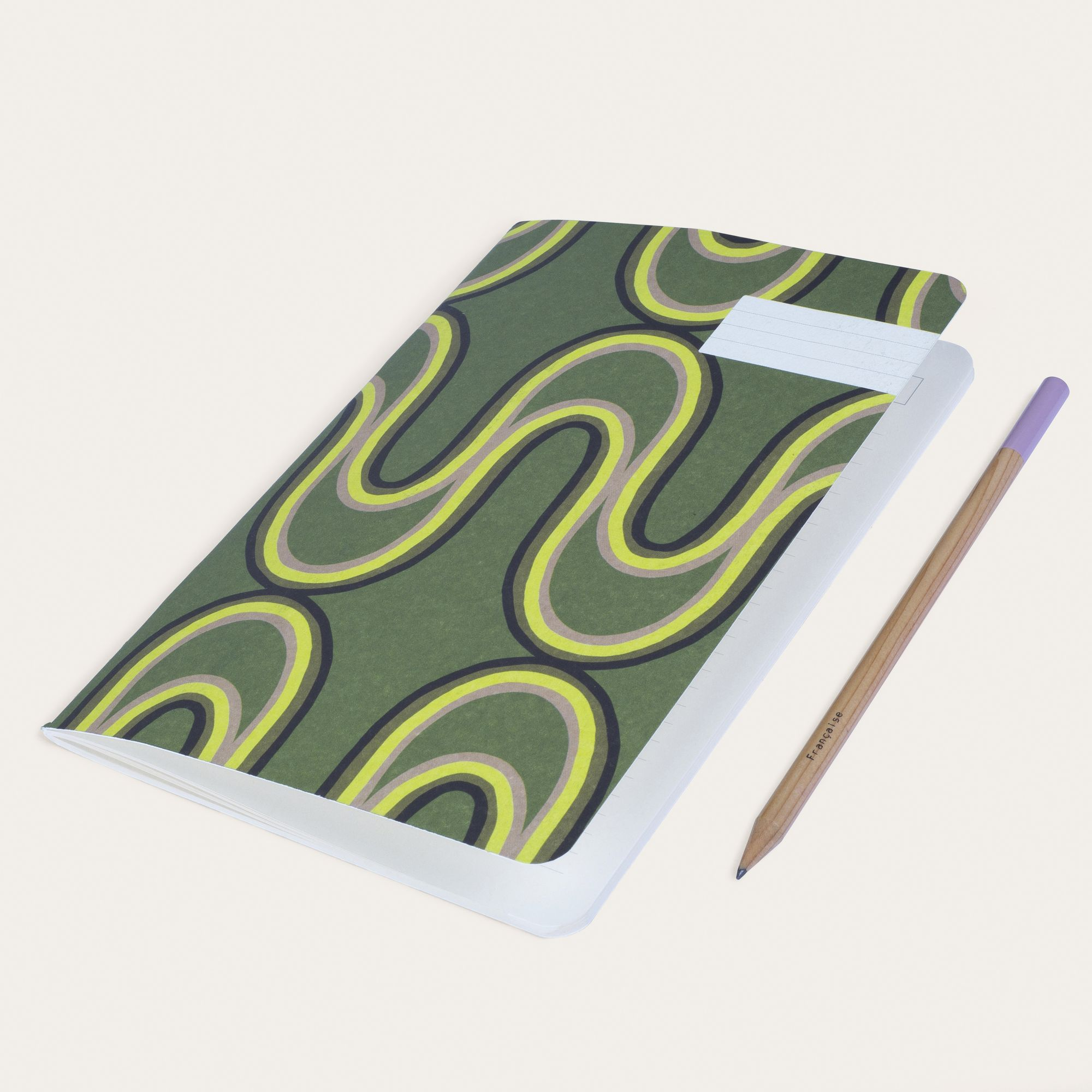 Alternative view of Wavy Notebook