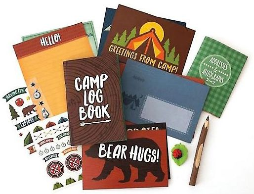 Alternative view of CAMP ADVENTURES AT CAMP STATIONERY SET