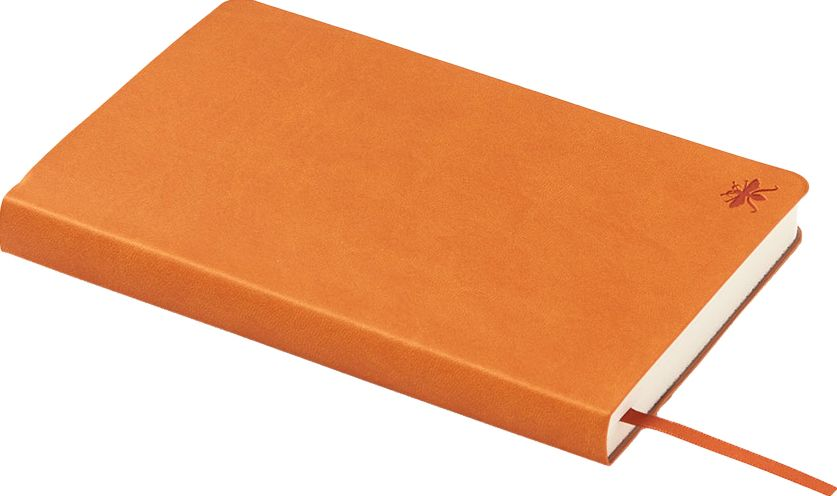 Alternative view of Brown Paper Wasp Dotted Journal