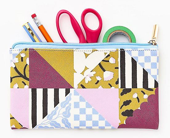 Alternative view of Patchwork Pouch