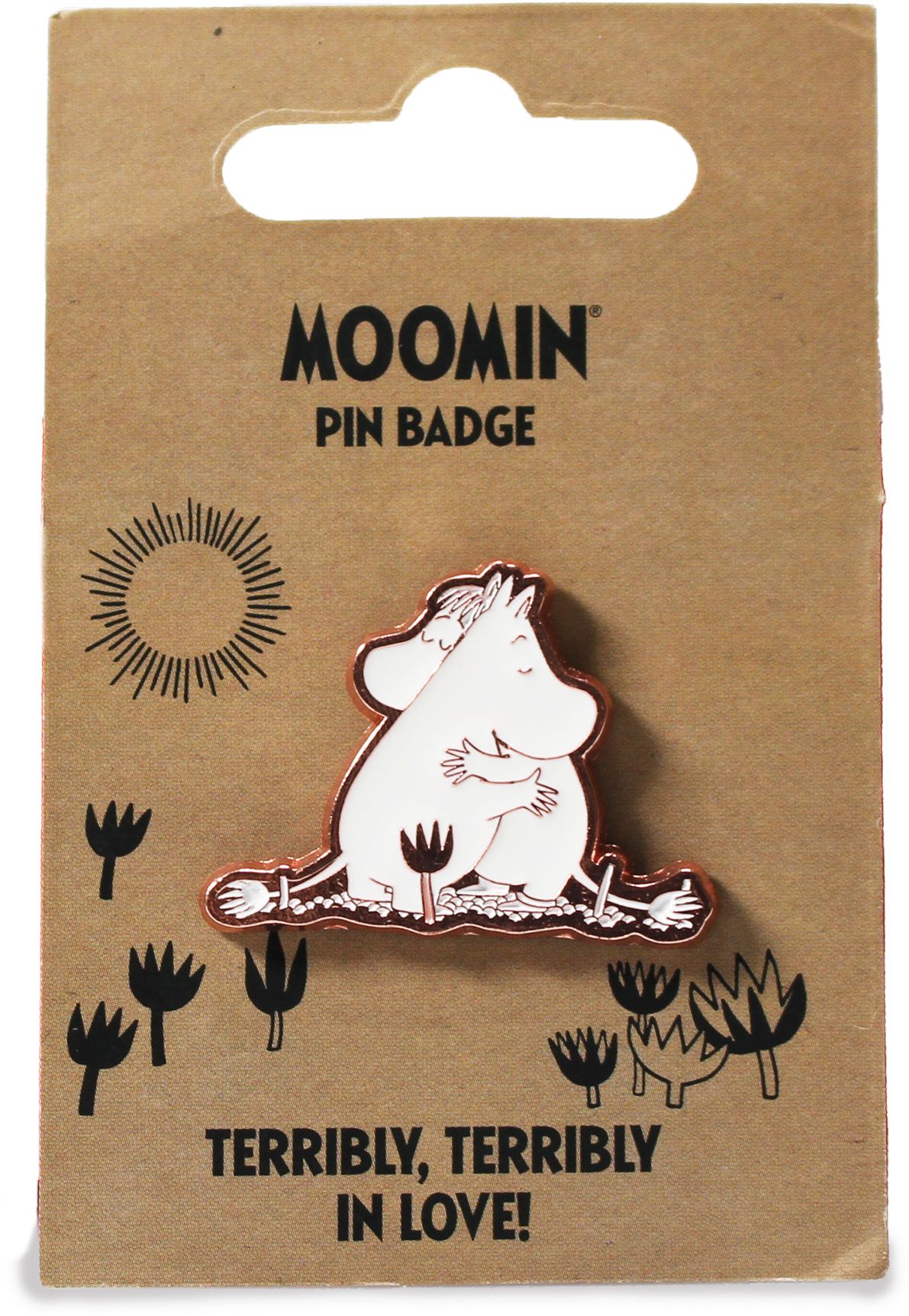 Alternative view of Pin Badge Enamel - Moomin - Hug