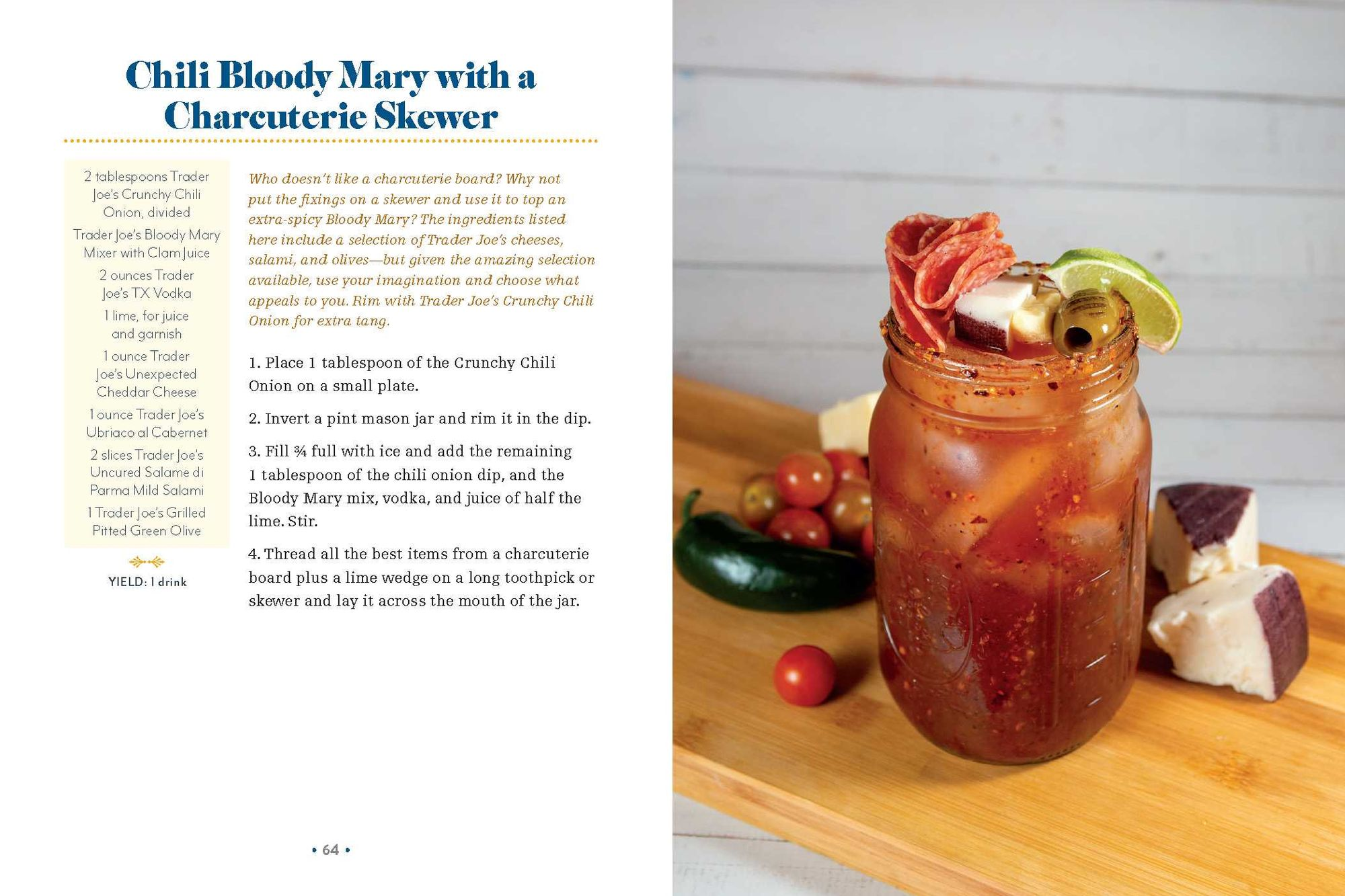 The I Love Trader Joe's Cocktail Book: 52 Drink Recipes for Every Occasion Using Ingredients from the World's Greatest Grocery Store - Image 9