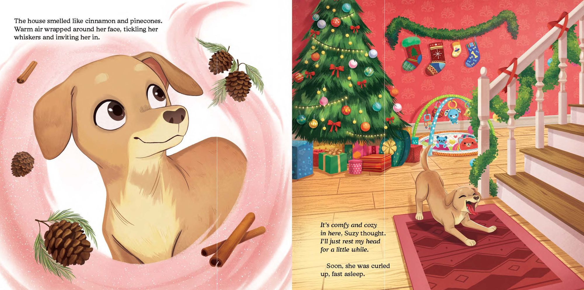 Alternative view of A Stray Dog for Christmas: How Suzy Was Adopted