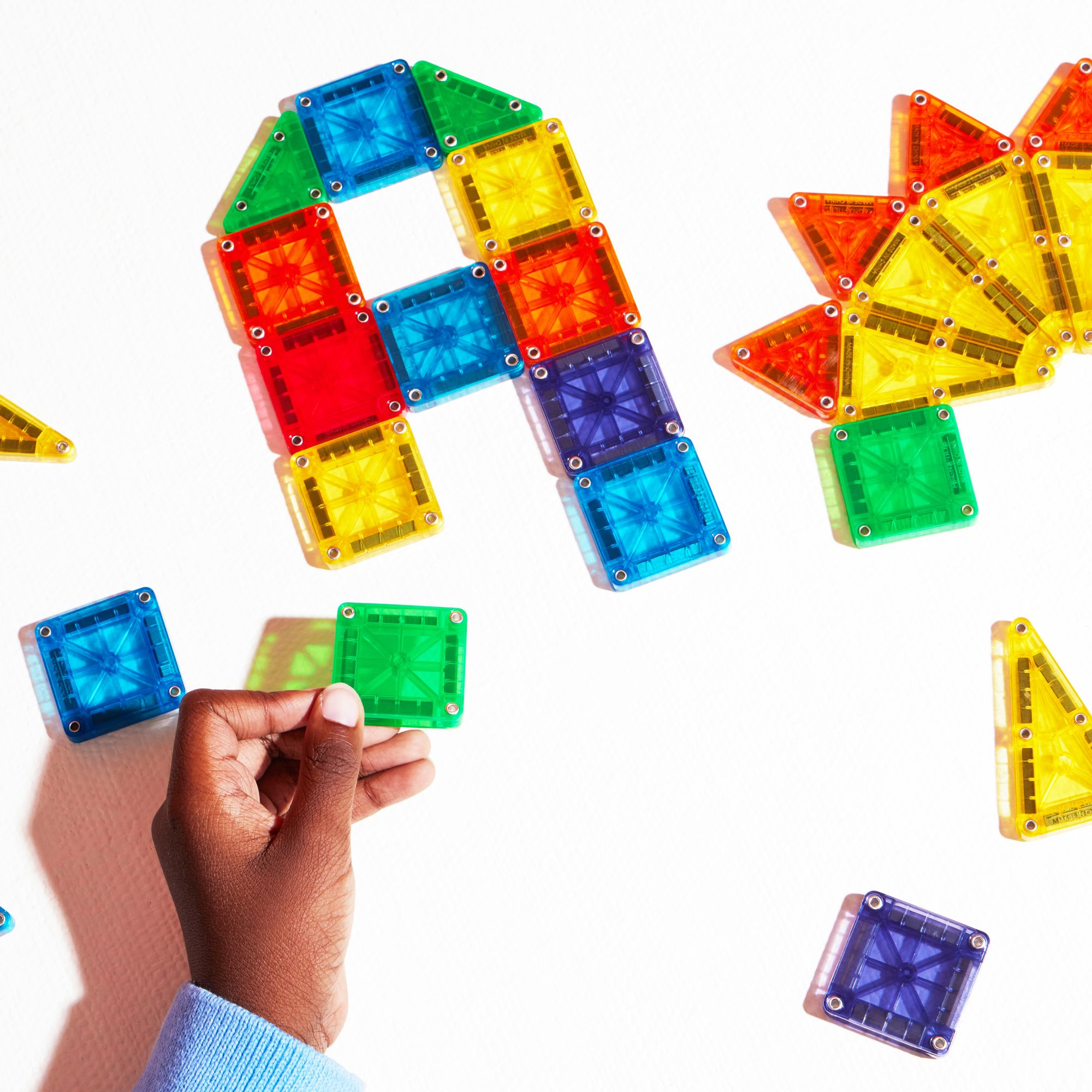MAGNA-TILES microMAGS 70-Piece Deluxe Magnetic Construction Set, The ORIGINAL Magnetic Building Brand - Image 4