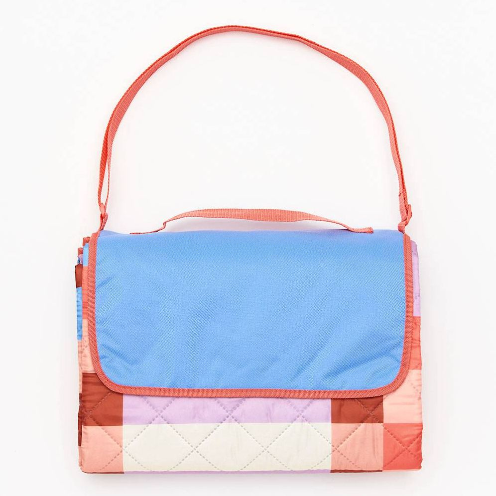 Alternative view of Striped Summer Picnic Blanket