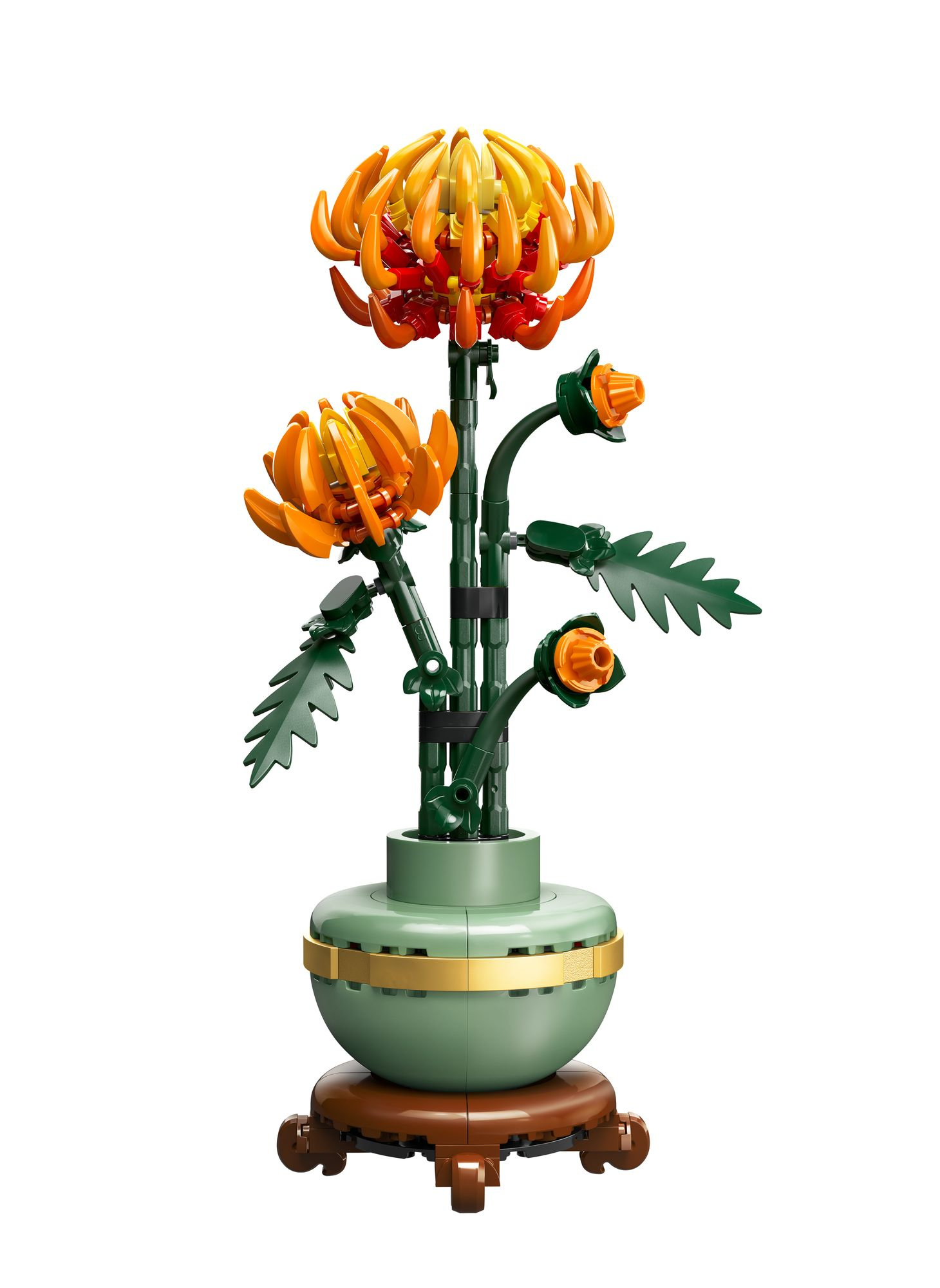 Alternative view of LEGO Icons Chrysanthemum 10368