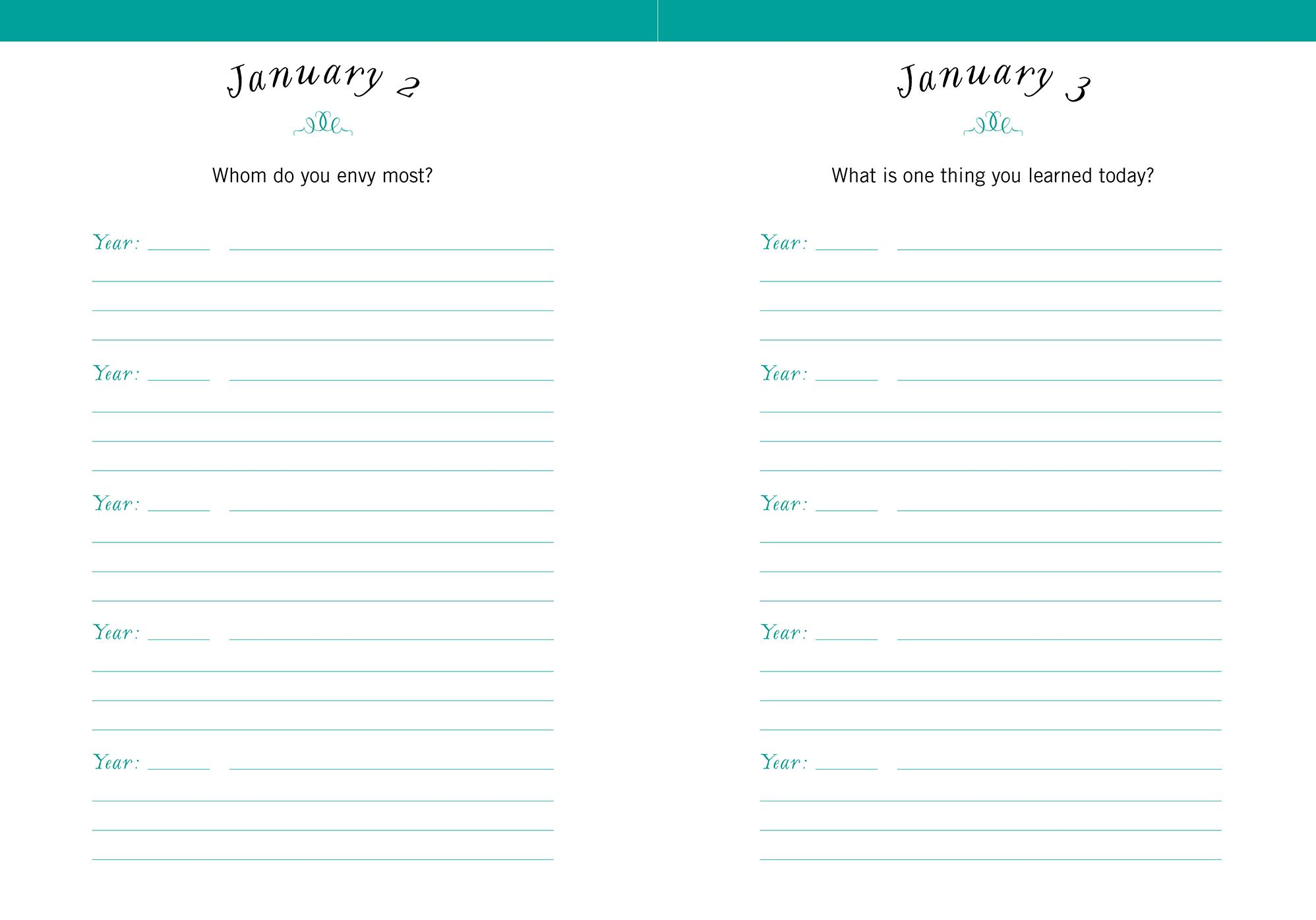 Alternative view of One Question a Day (Floral): A Five-Year Journal