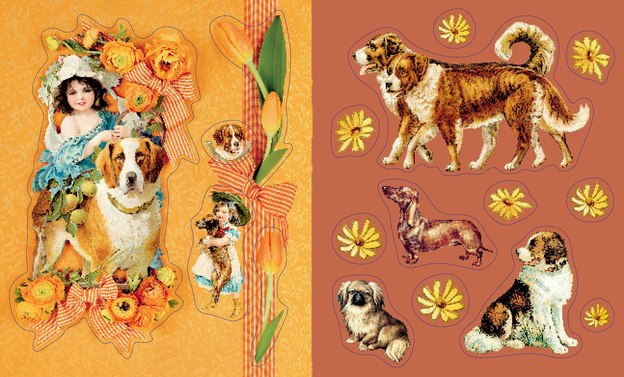 Alternative view of Cynthia Hart's Victoriana Dogs: The Sticker Book: 340 Captivating Stickers