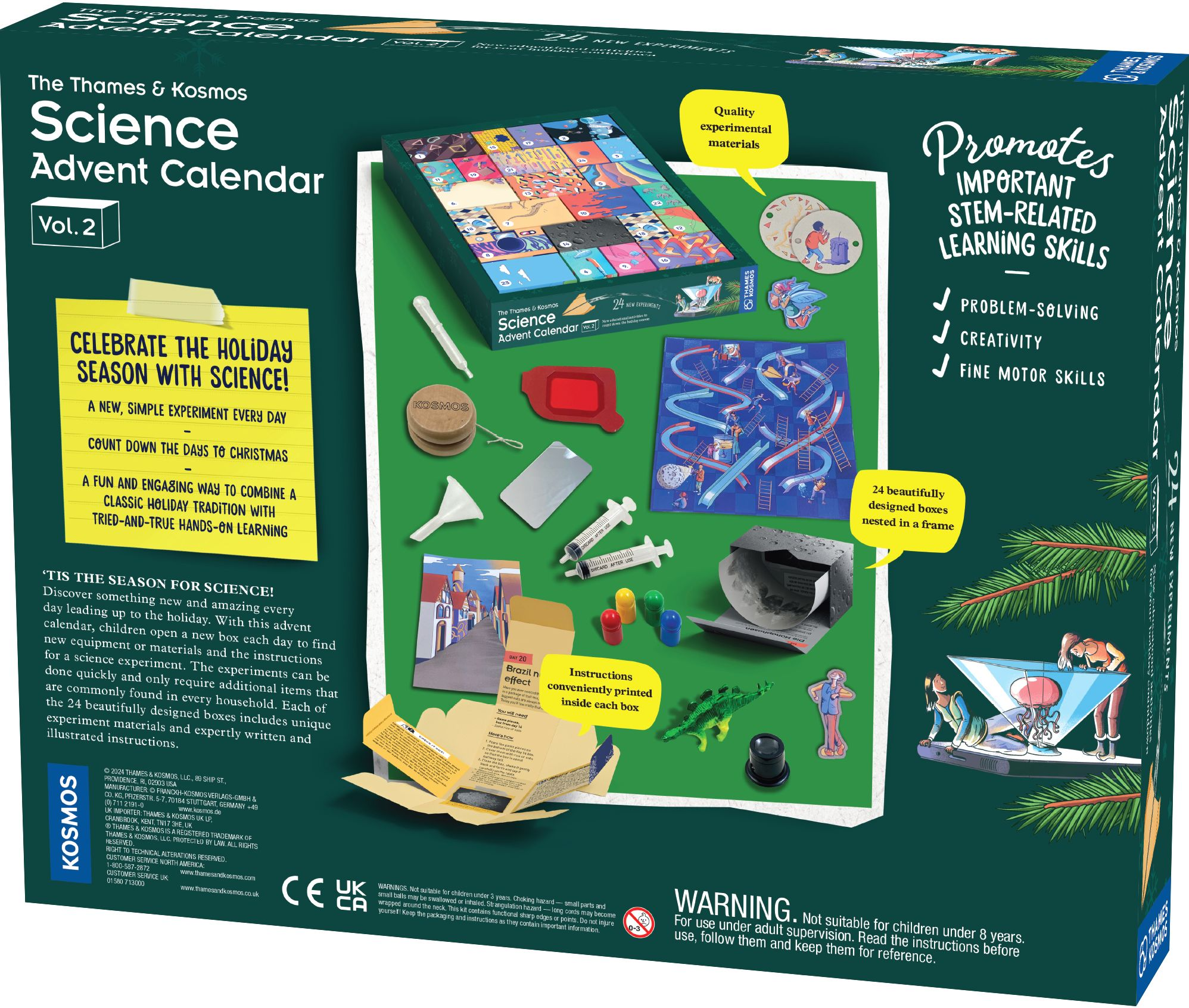 Alternative view of The Thames & Kosmos Science Advent Calendar (Volume 2)