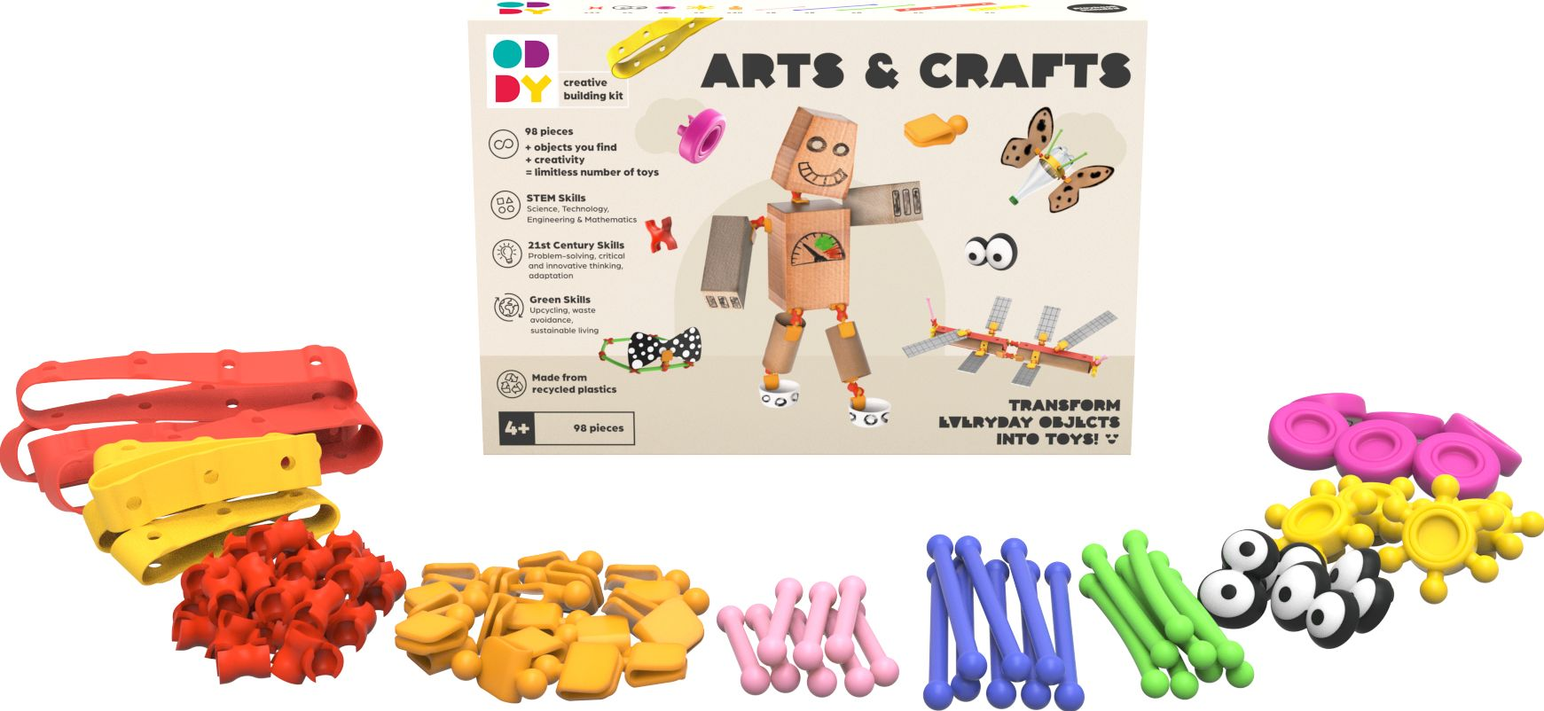 Alternative view of Oddy Arts and Crafts Building Kit