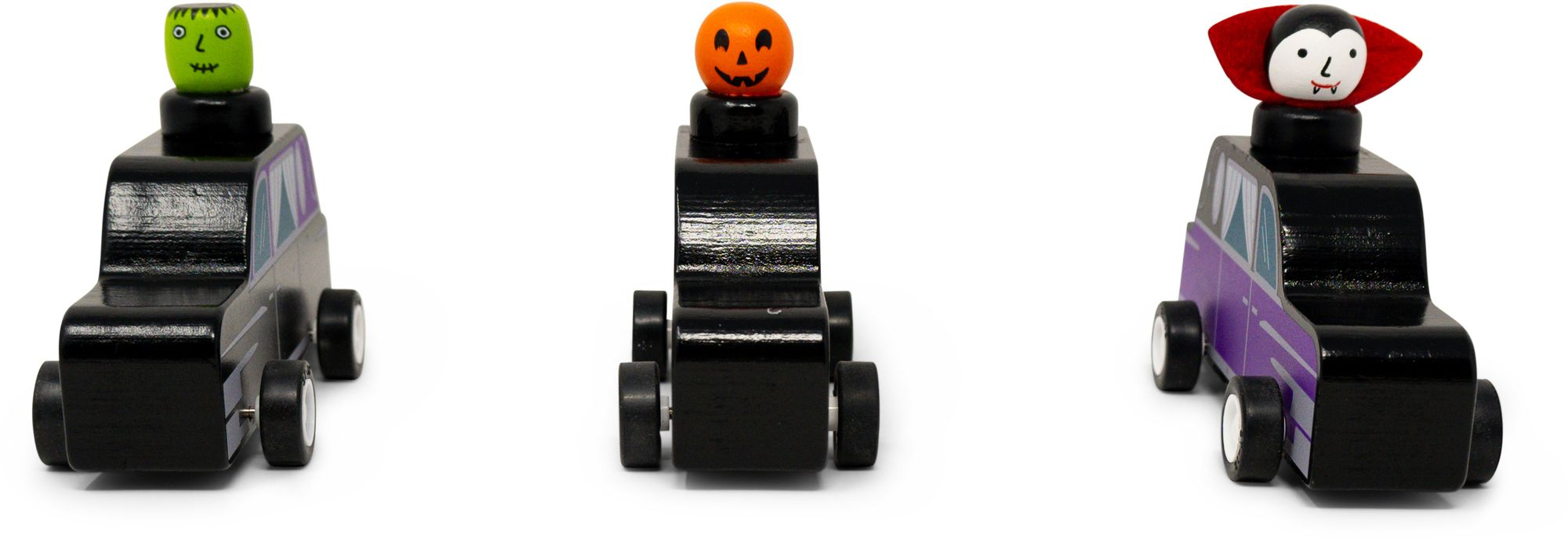 Pull Back: Vintage Hearse with Spookies - Image 2