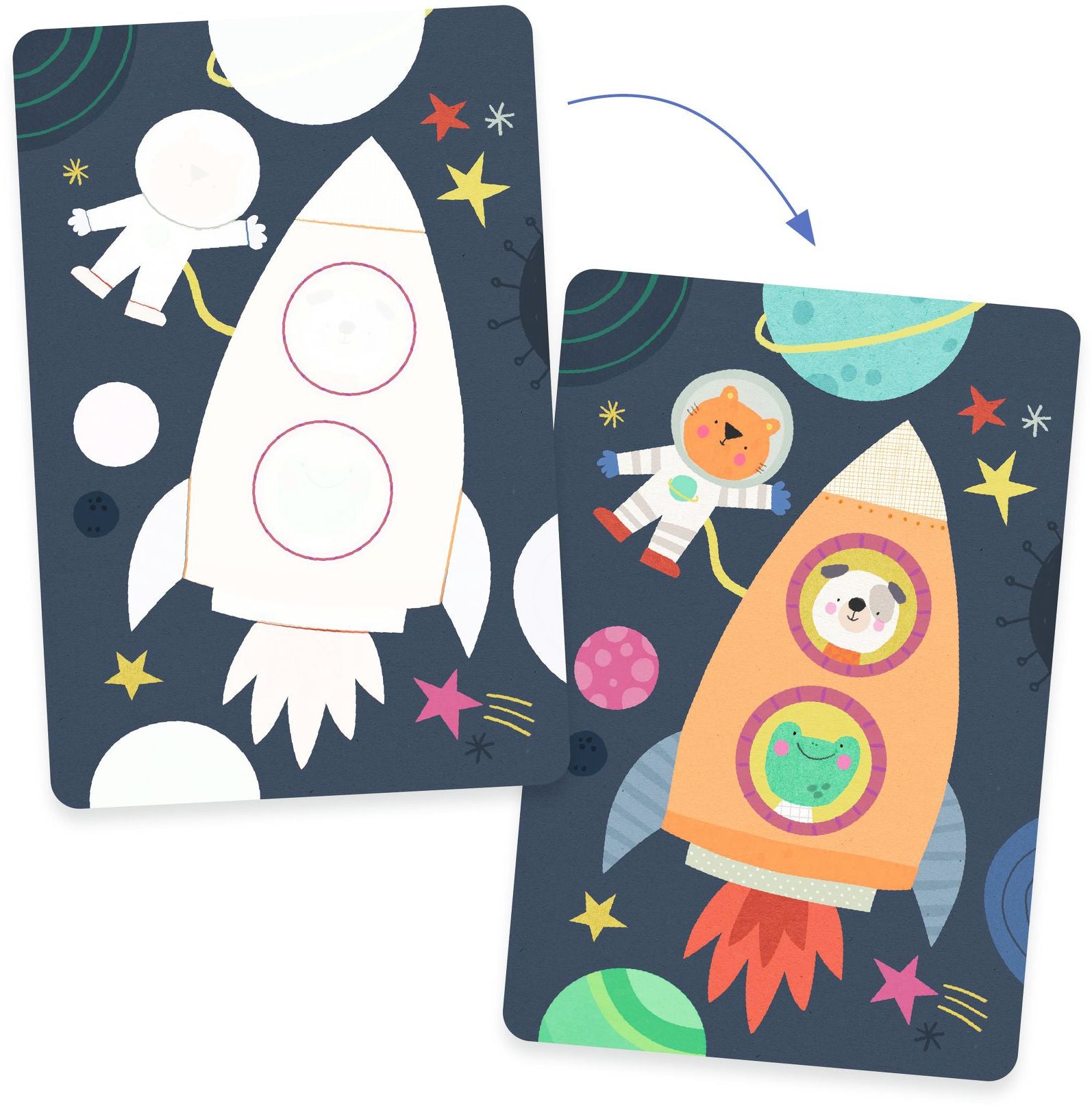 Alternative view of DJECO On the Road Magic Coloring