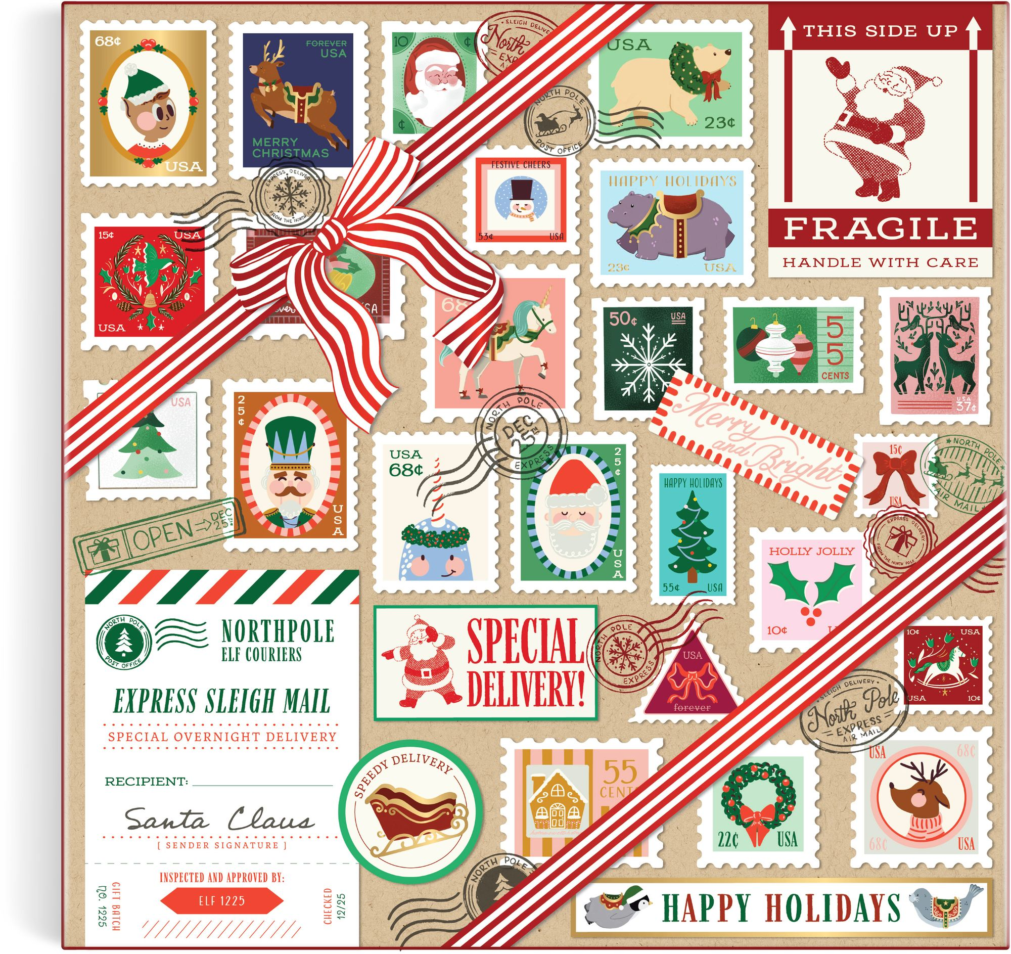 Santa Mail 500 Piece Puzzle - Image 2