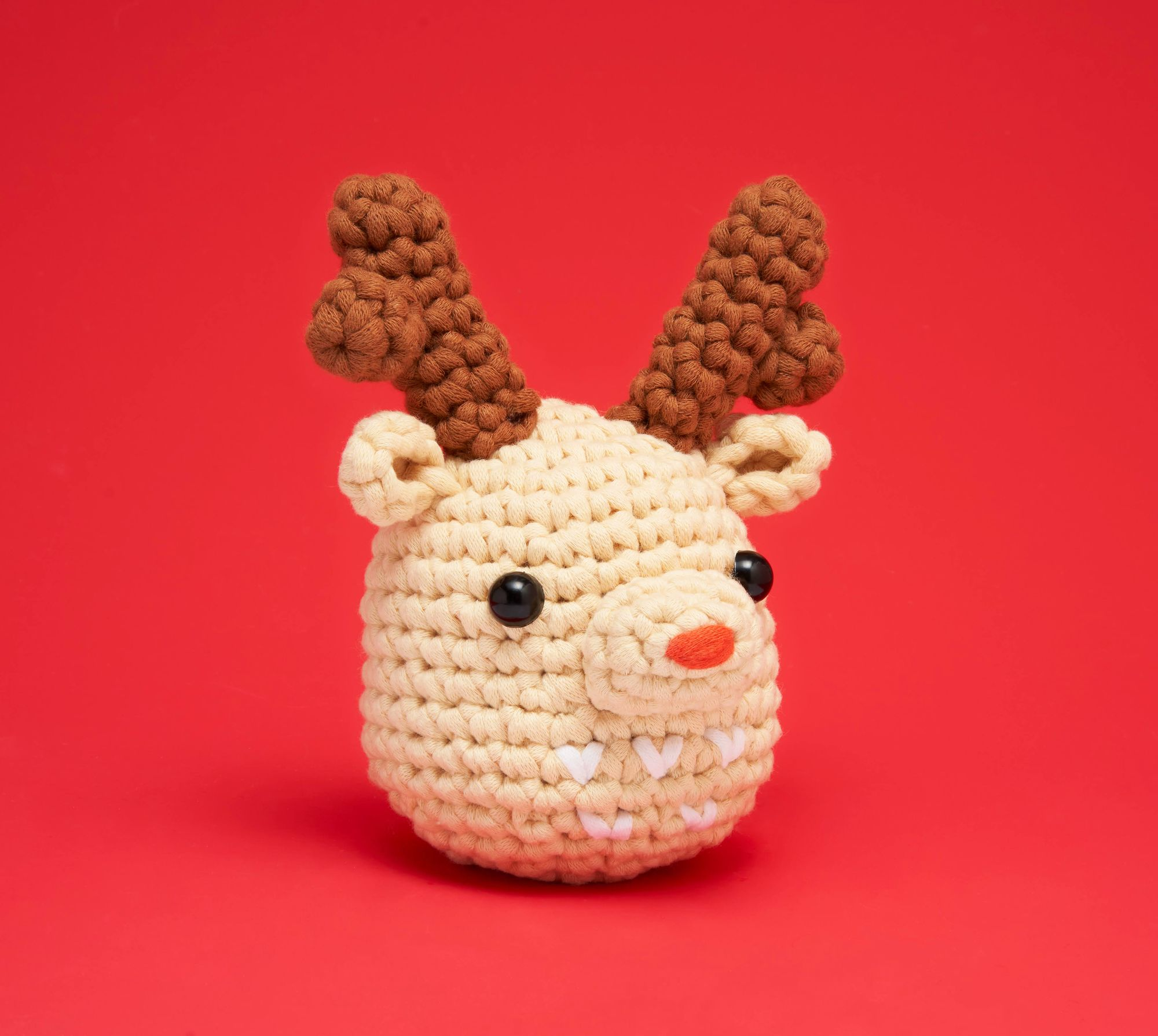 Ralph the Reindeer, The Woobles Beginner Crochet Kit - Image 3