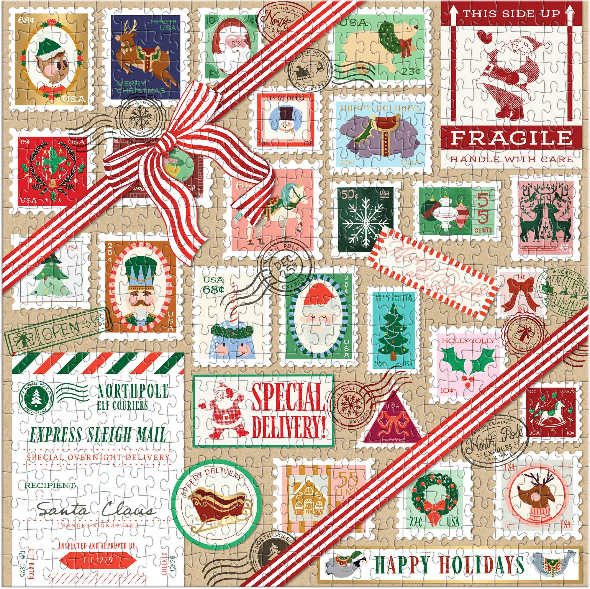 Santa Mail 500 Piece Puzzle - Image 3