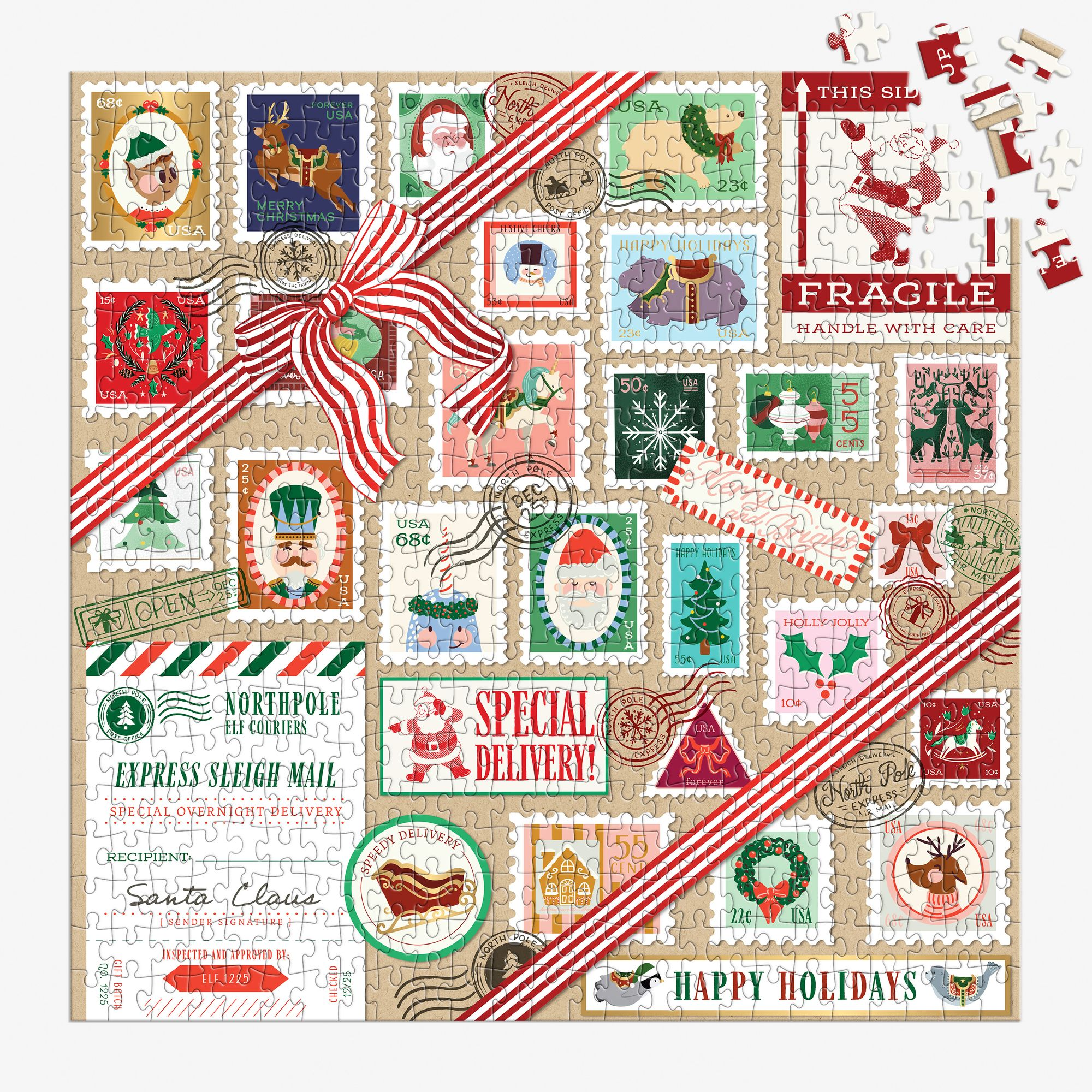 Santa Mail 500 Piece Puzzle - Image 4