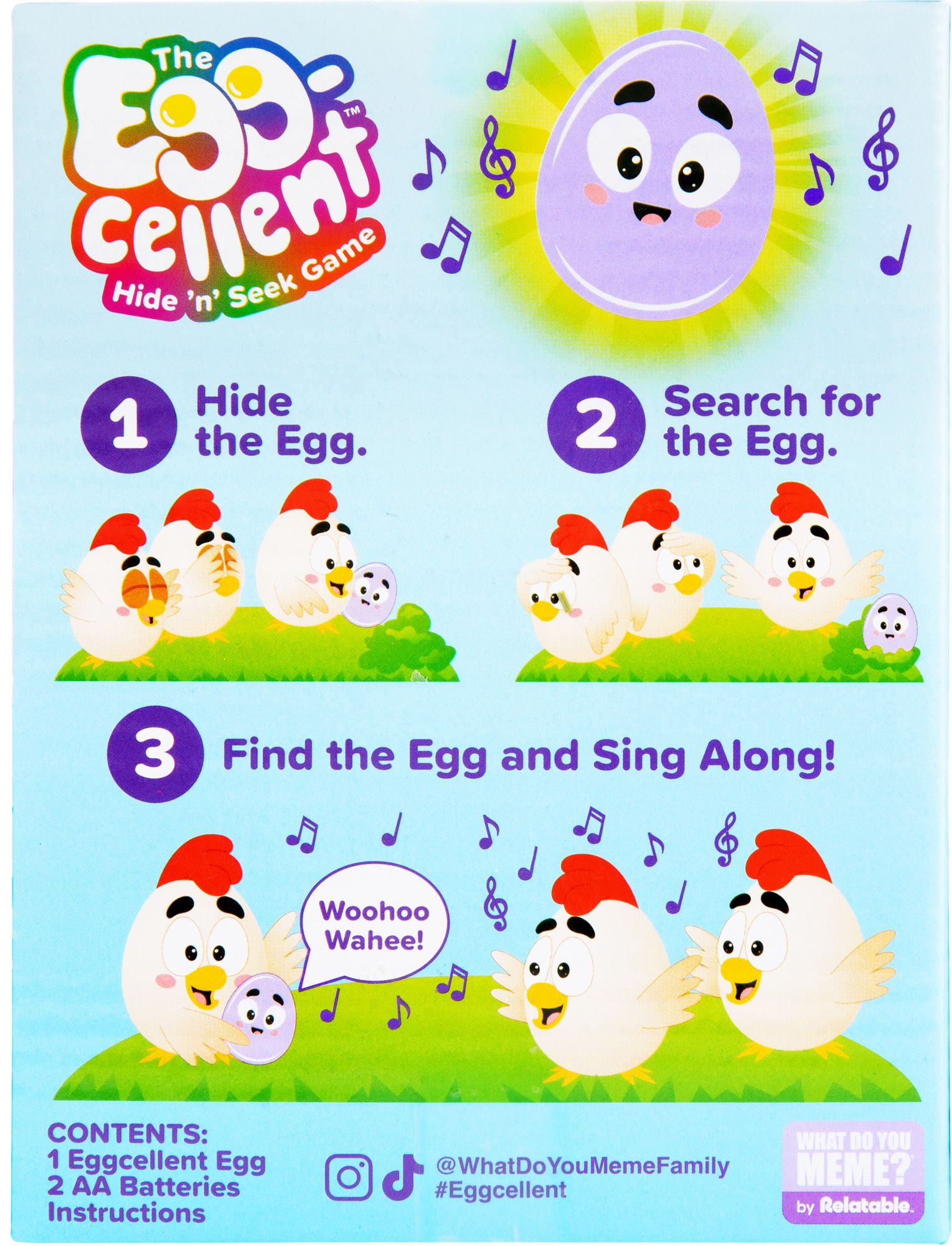 Alternative view of The Eggcellent Hide & Seek Game