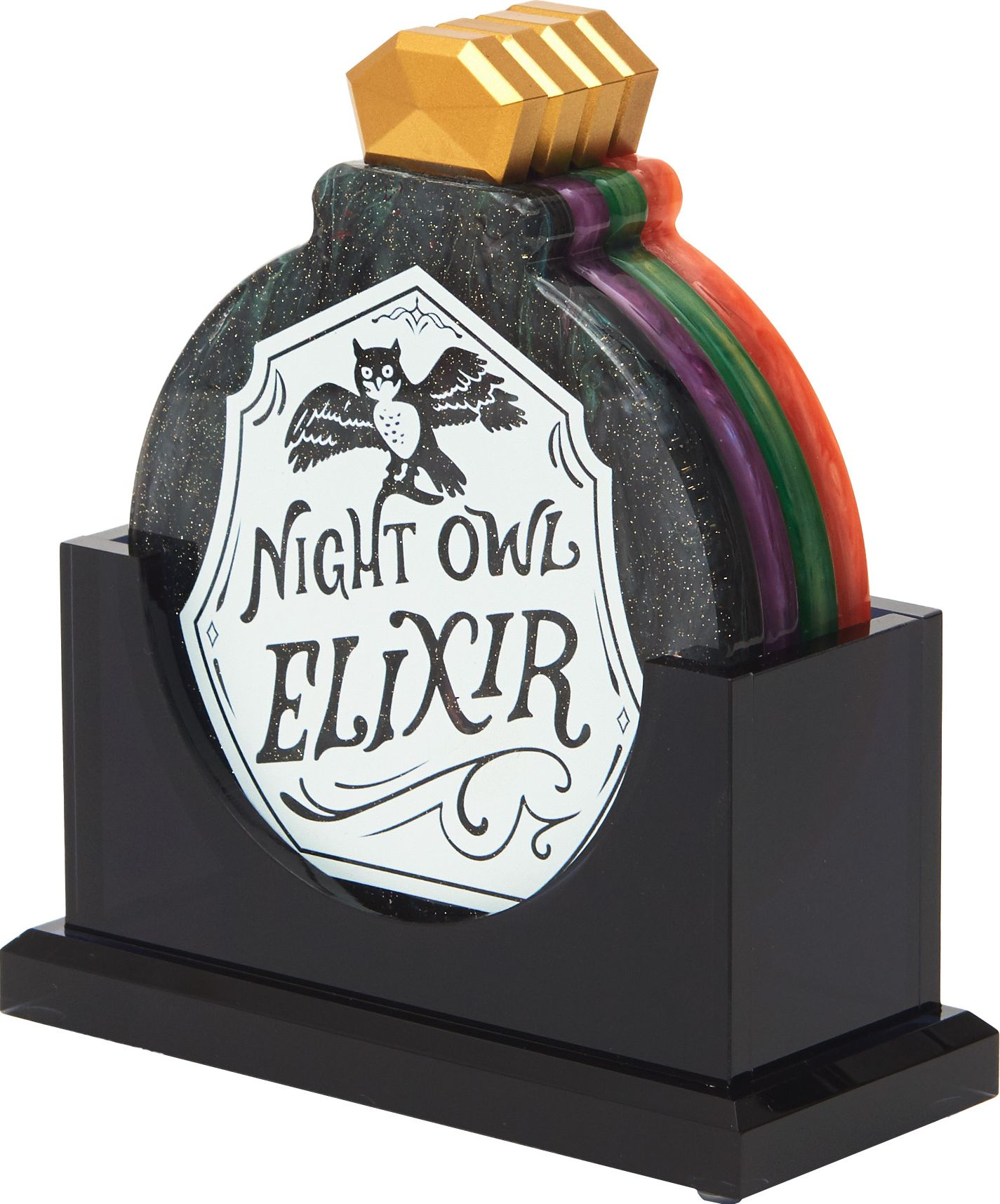 Alternative view of Potion Bottle Coaster Set
