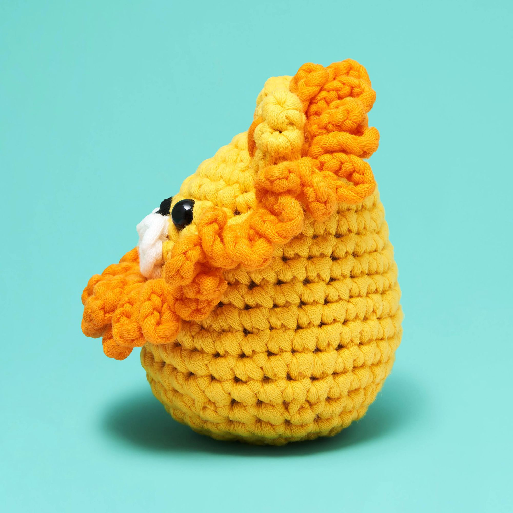 Alternative view of Sebastian the Lion, The Woobles Beginner Crochet Kit