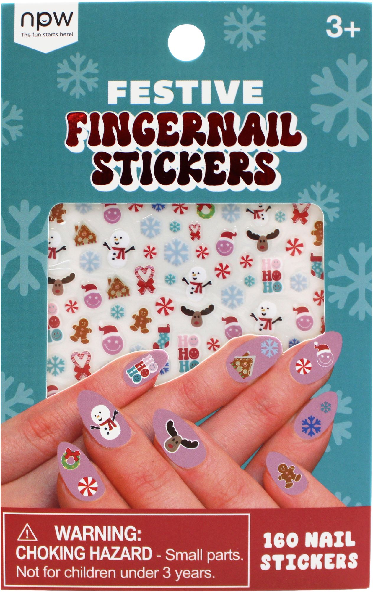 Alternative view of Festive Nail Stickers