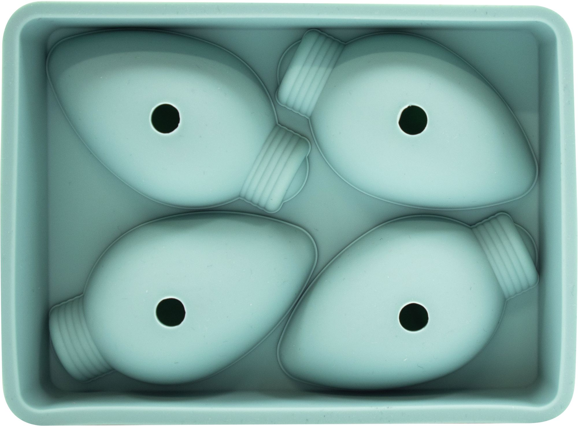 Alternative view of Festive Light Bulb Ice Mold