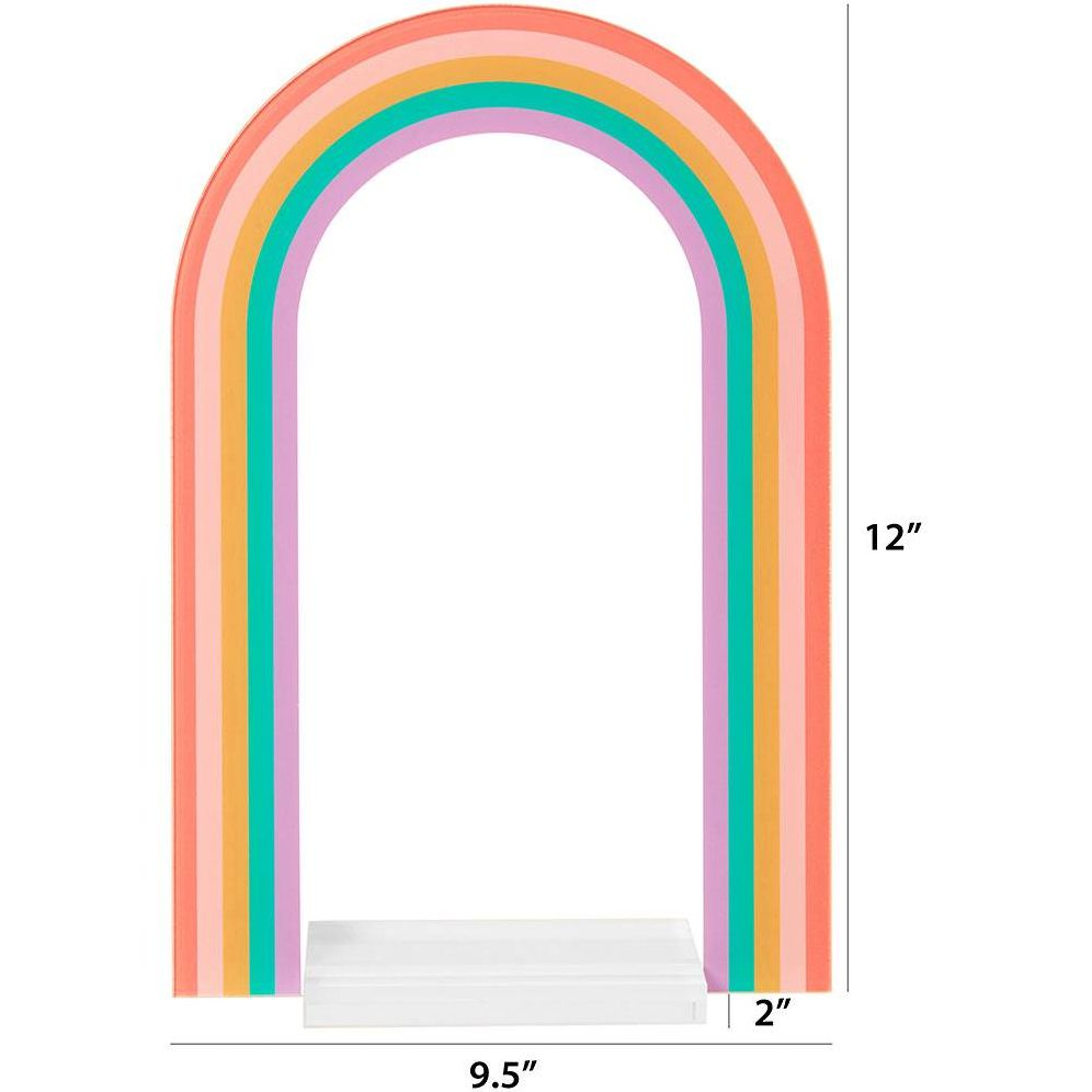 Alternative view of Rainbow Dry Erase Memo Board
