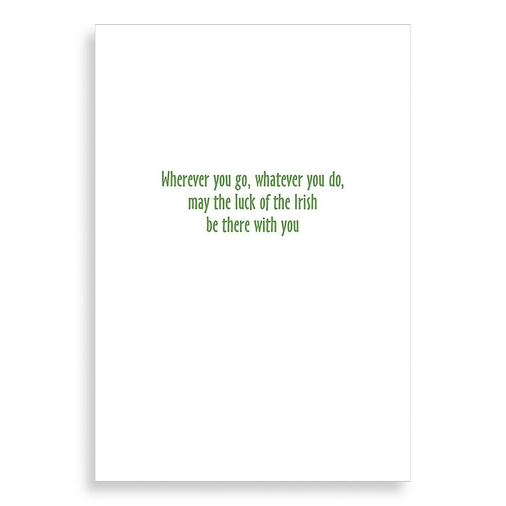 Shamrock St. Patrick's Day Card - Image 2