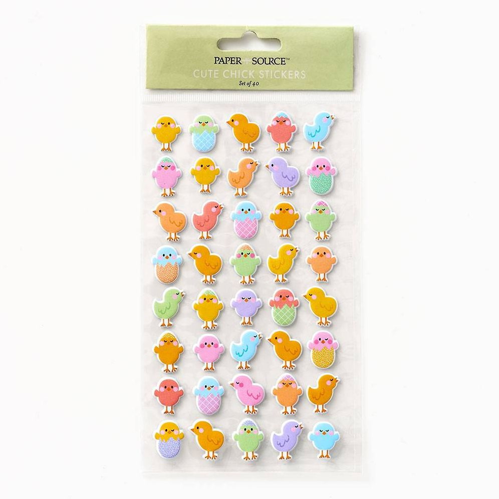 Alternative view of Cute Chick Stickers