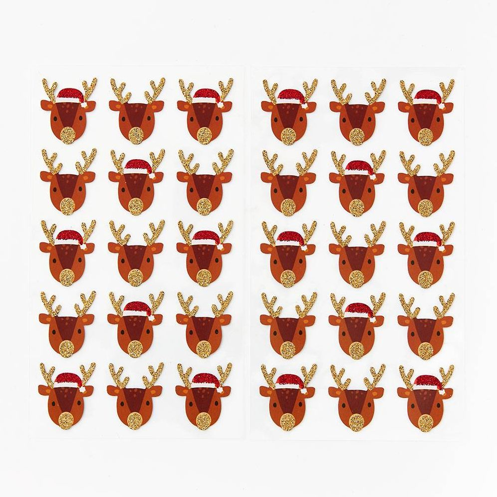 Alternative view of Santa Reindeer Stickers