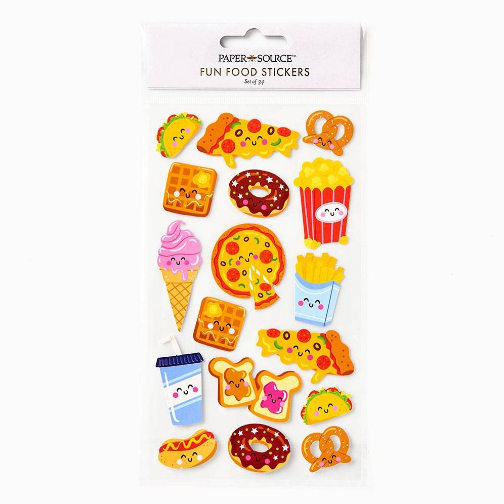 Fun Food Stickers - Image 3