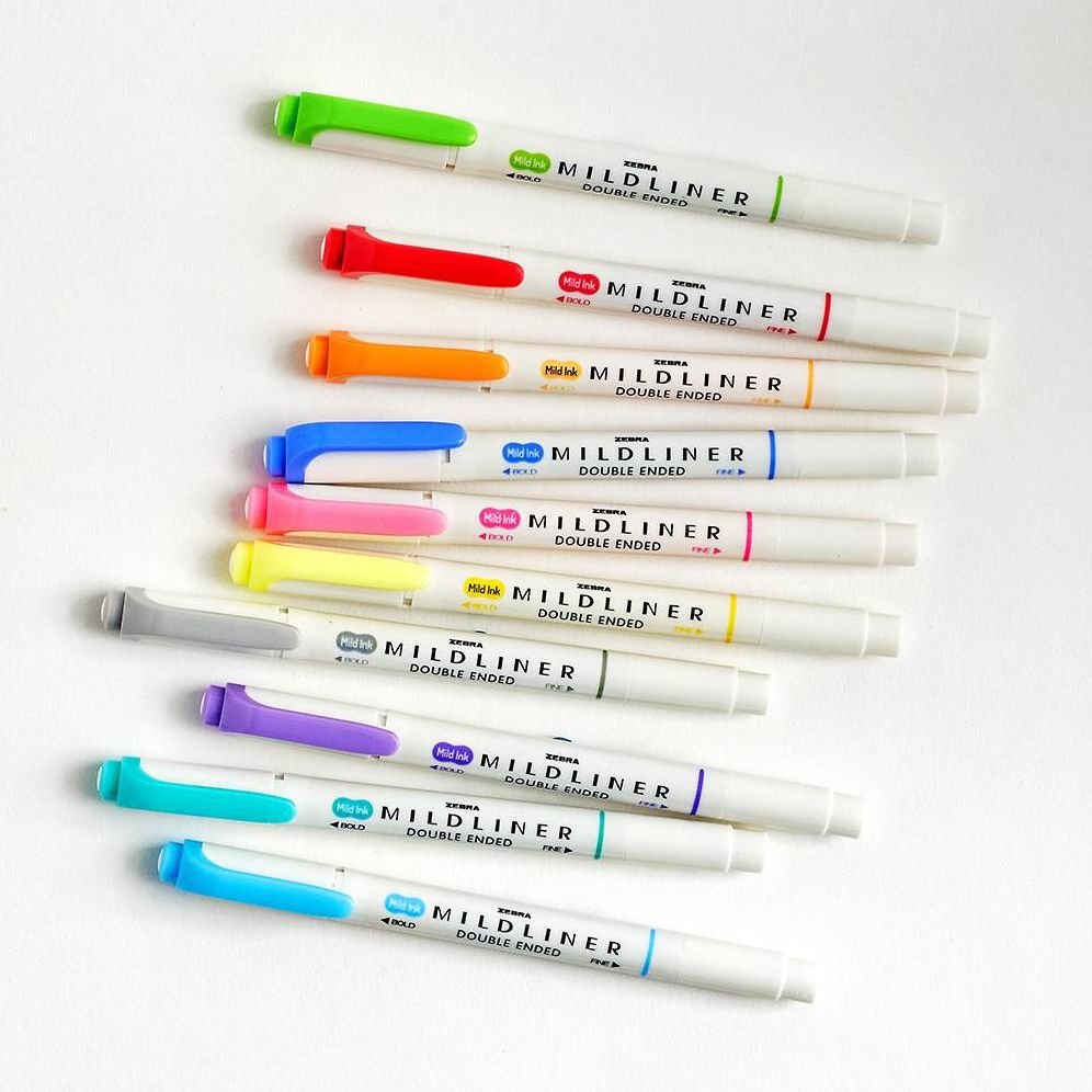 Alternative view of Mildliner Creative Markers