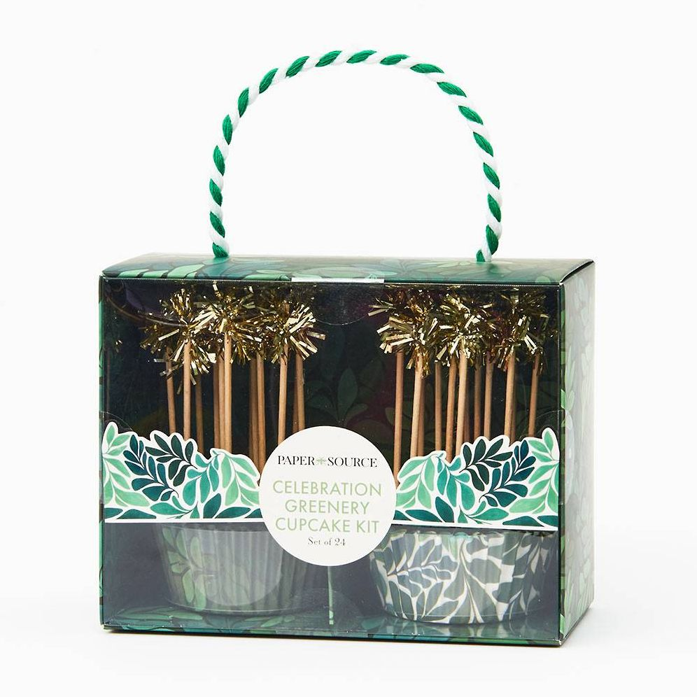 Alternative view of Celebration Greenery Cupcake Kit