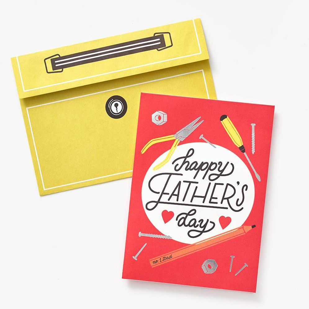 Alternative view of Popup No One Measures Up Father's Day Card