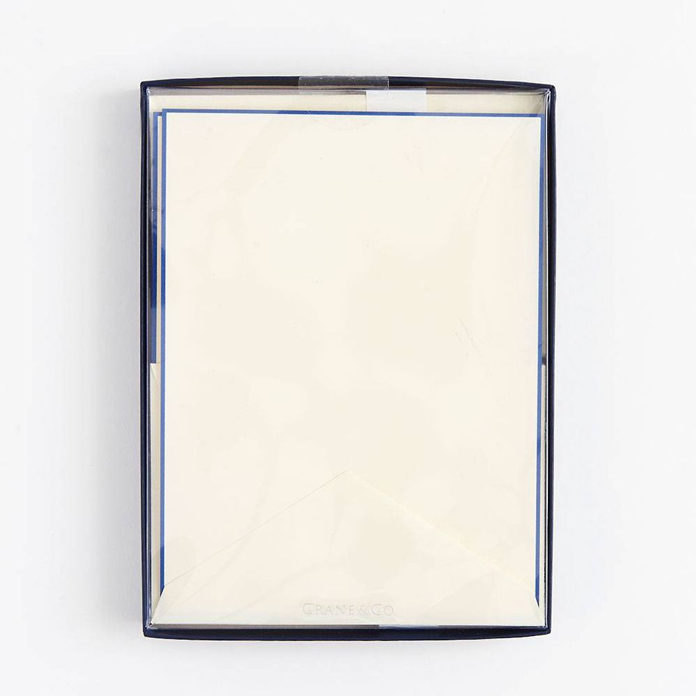 Alternative view of Regal Blue Border Noteset