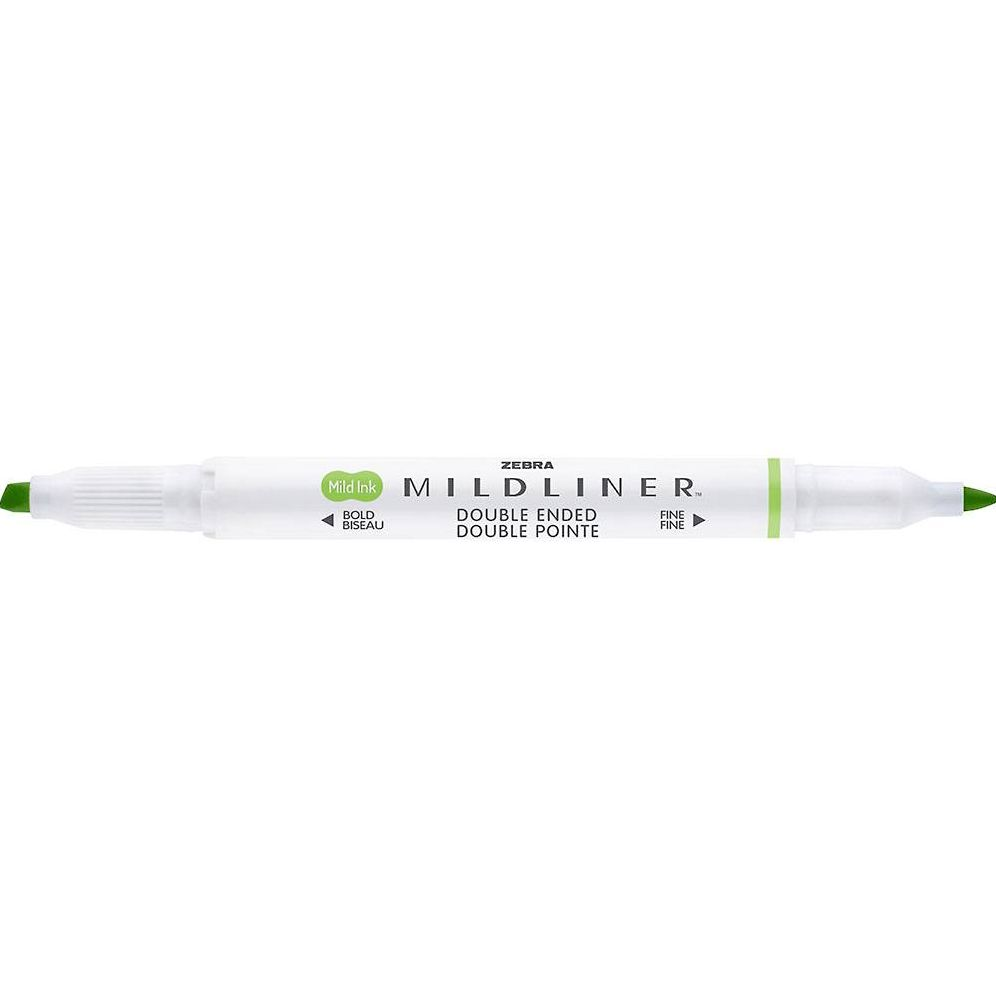 Alternative view of Zebra Green Mildliner
