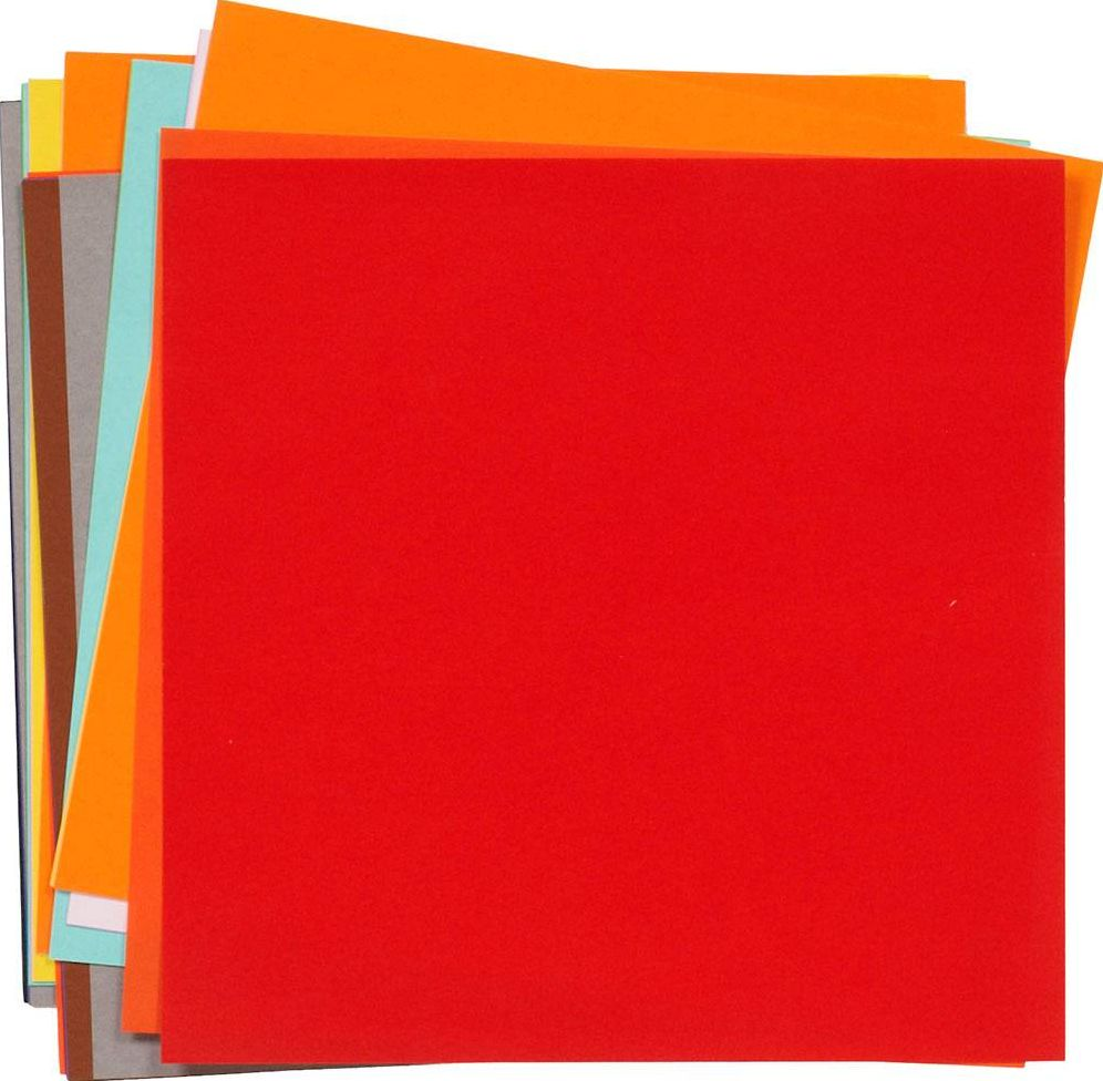Alternative view of Assorted Solid Origami Papers