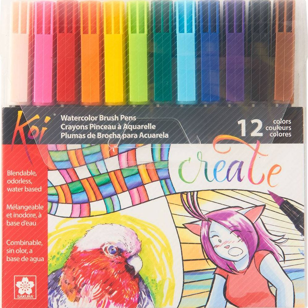 Koi Coloring Brush Pens - Image 3