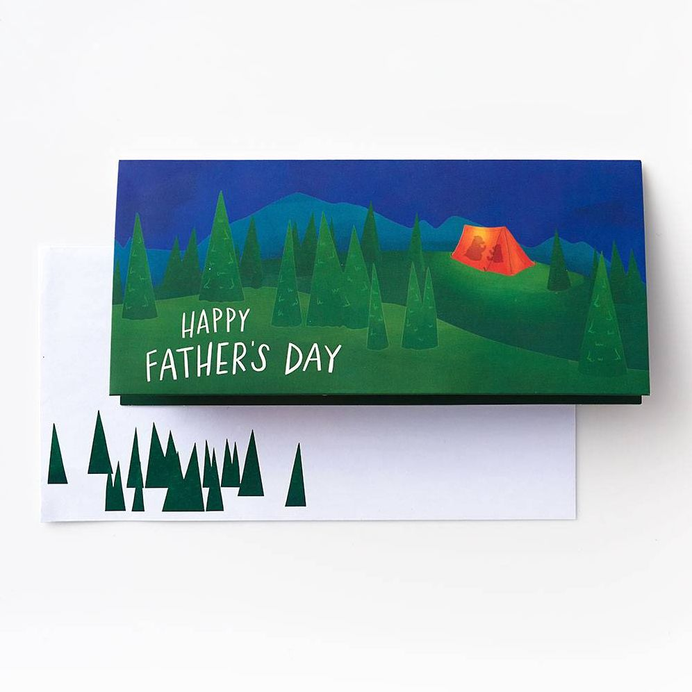 Alternative view of Camping Adventures Father's Day Card