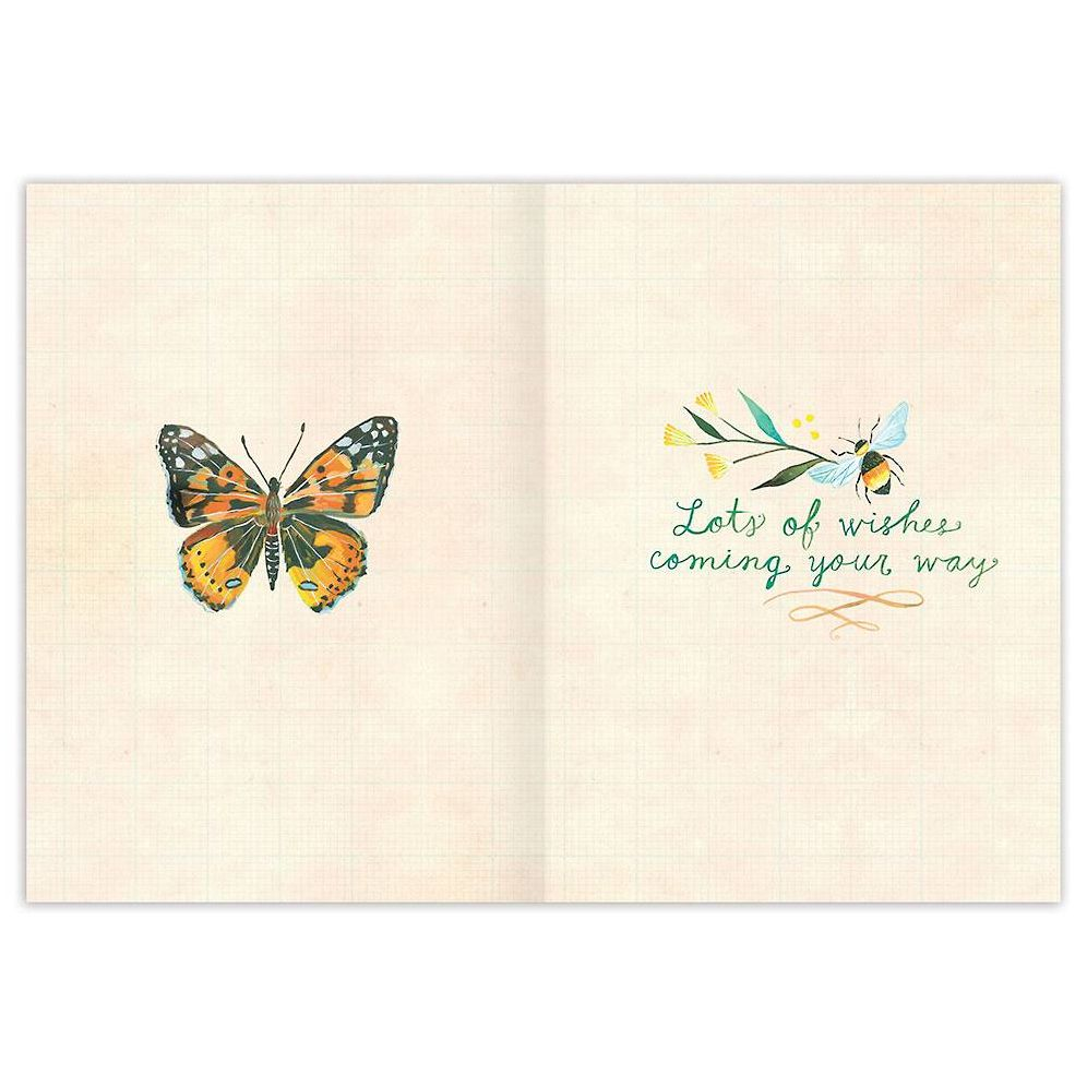 Alternative view of Happiest Butterflies Birthday Card