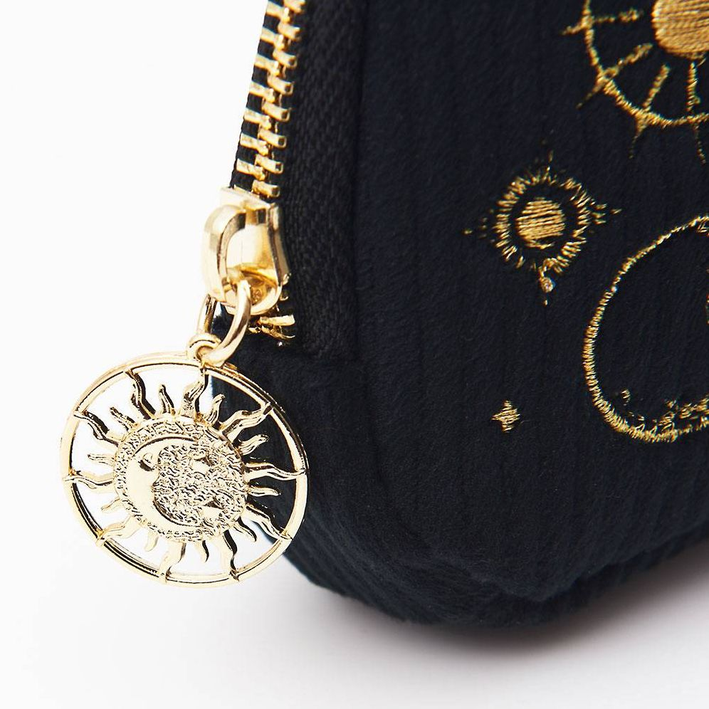 Alternative view of Celestial Embroidered Pouch