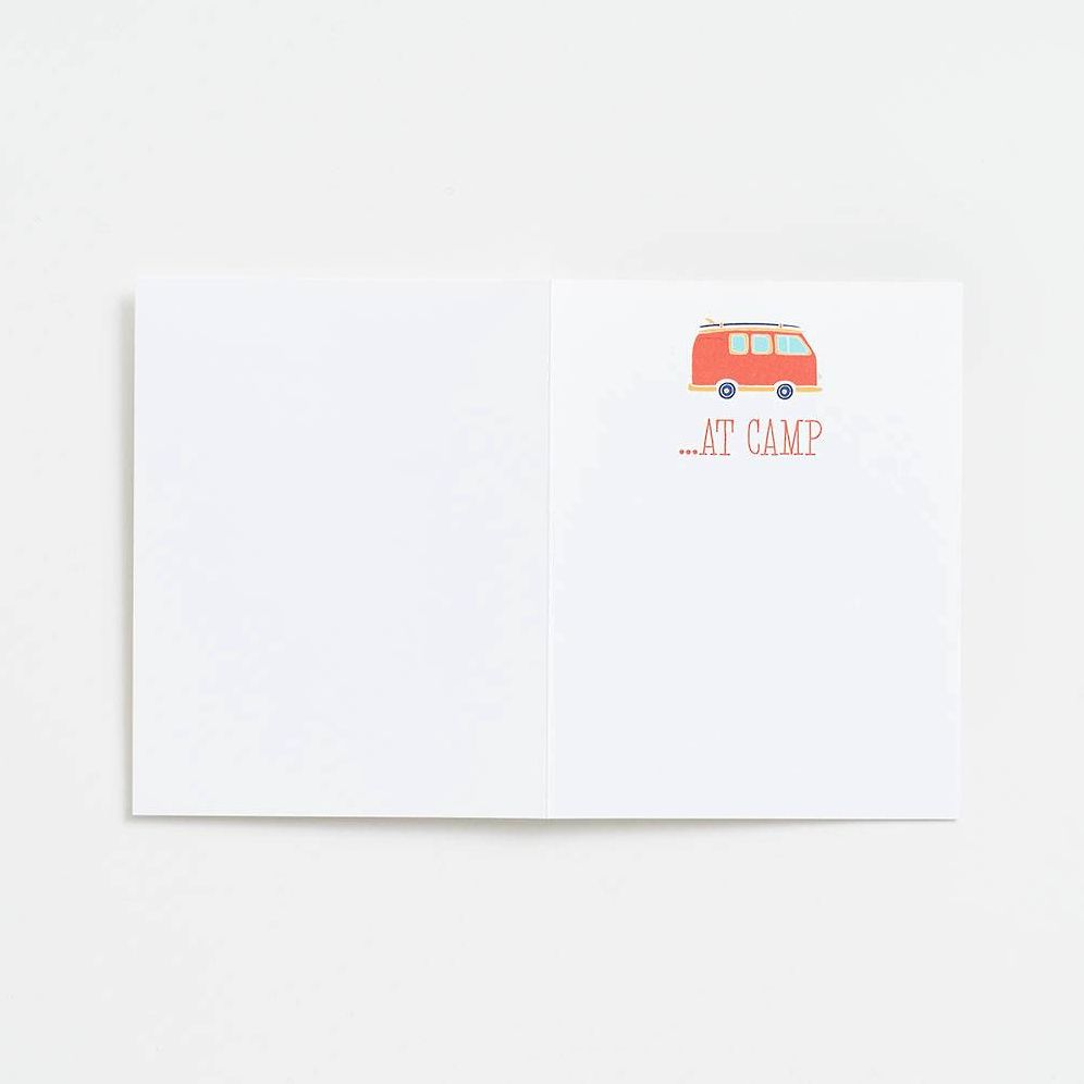 Alternative view of Favorite Camper Greeting Card